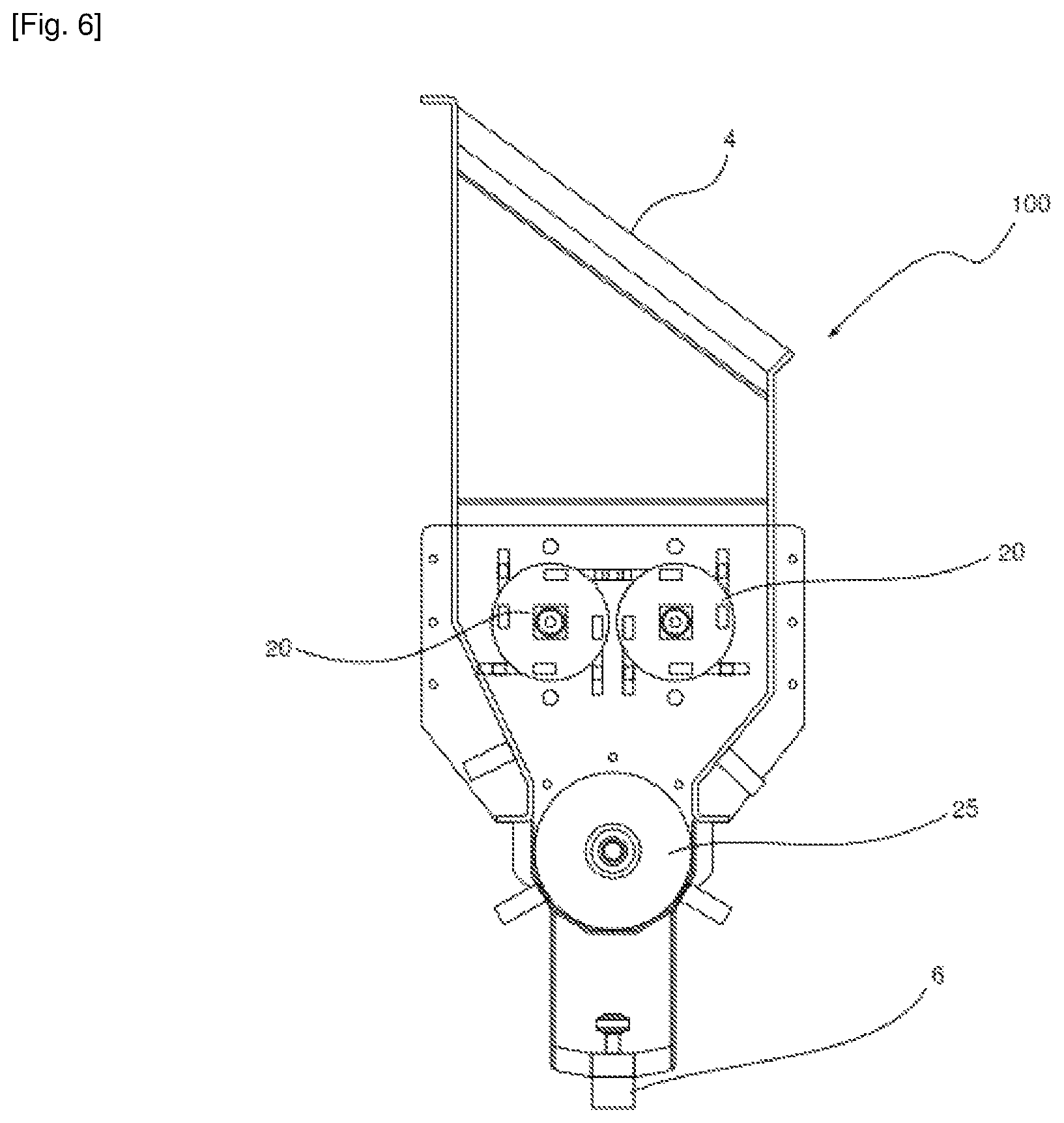 Patent US12564844 Figure 5 – Container grinding system containing or having contained a plant protection product