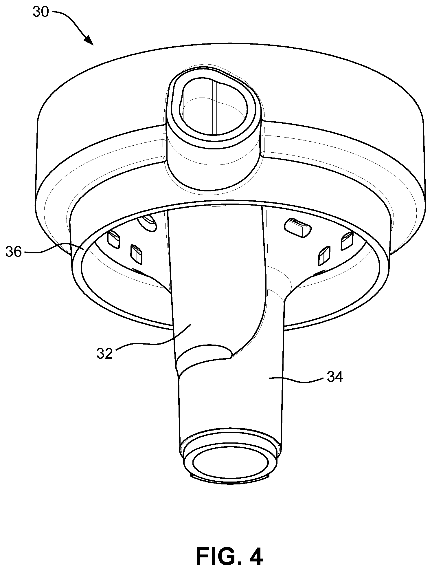 Patent US12564848 Figure 4 – Irrigation sprinkler with multiple patterns and rotation speeds