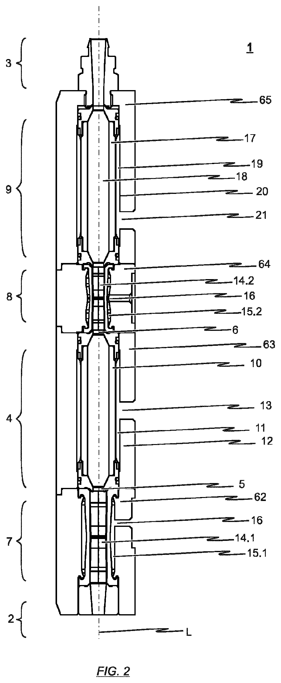 Patent US12564849 Figure 2 – Dense phase powder pump
