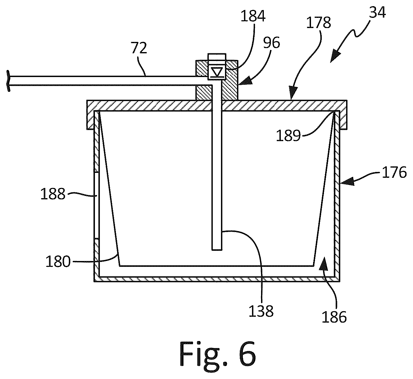Patent US12564852 Figure 8 – Unmanned aerial vehicle for painting structures