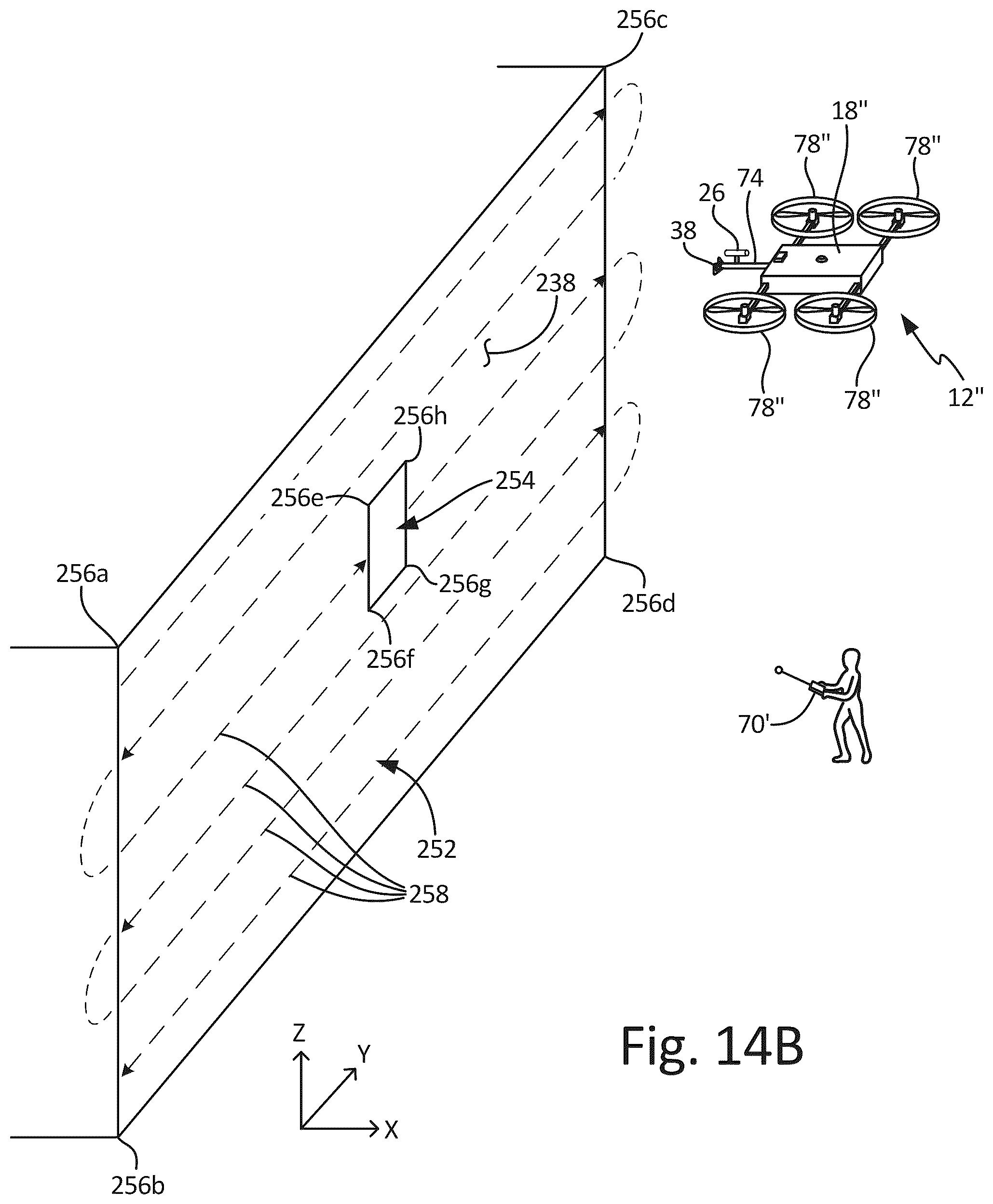 Patent US12564852 Figure 17 – Unmanned aerial vehicle for painting structures