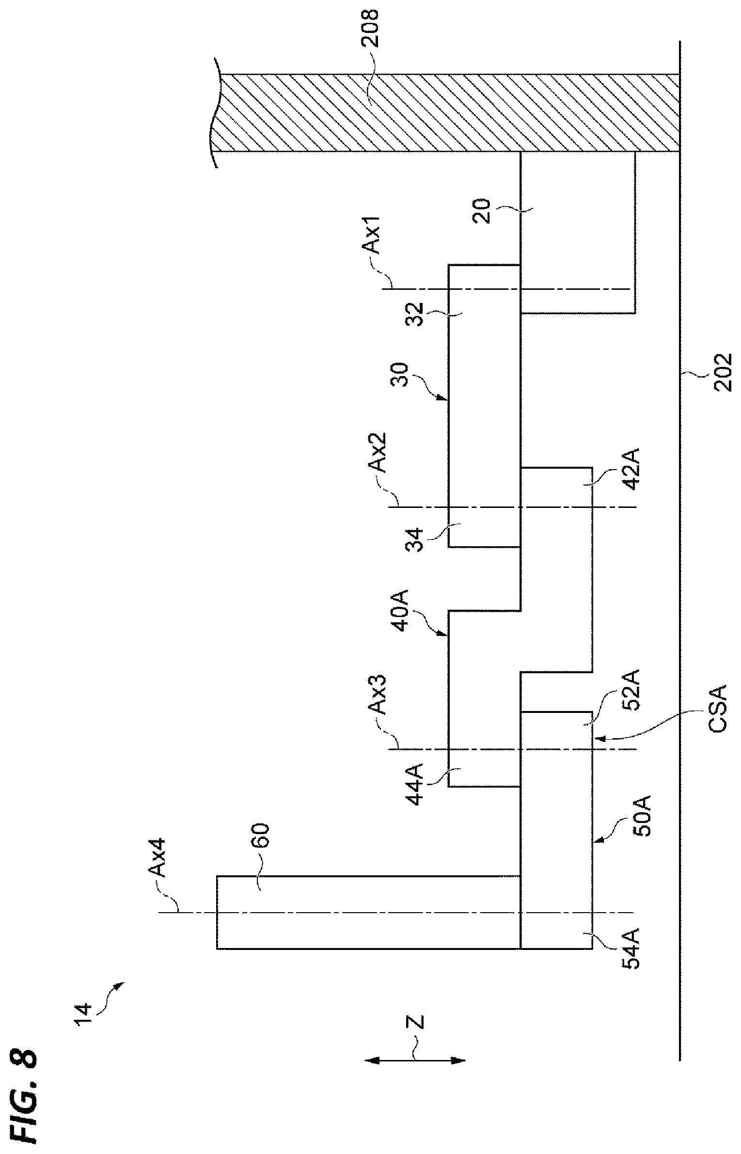 Patent US12564853 Figure 8 – Door opening/closing robot and door opening/closing system