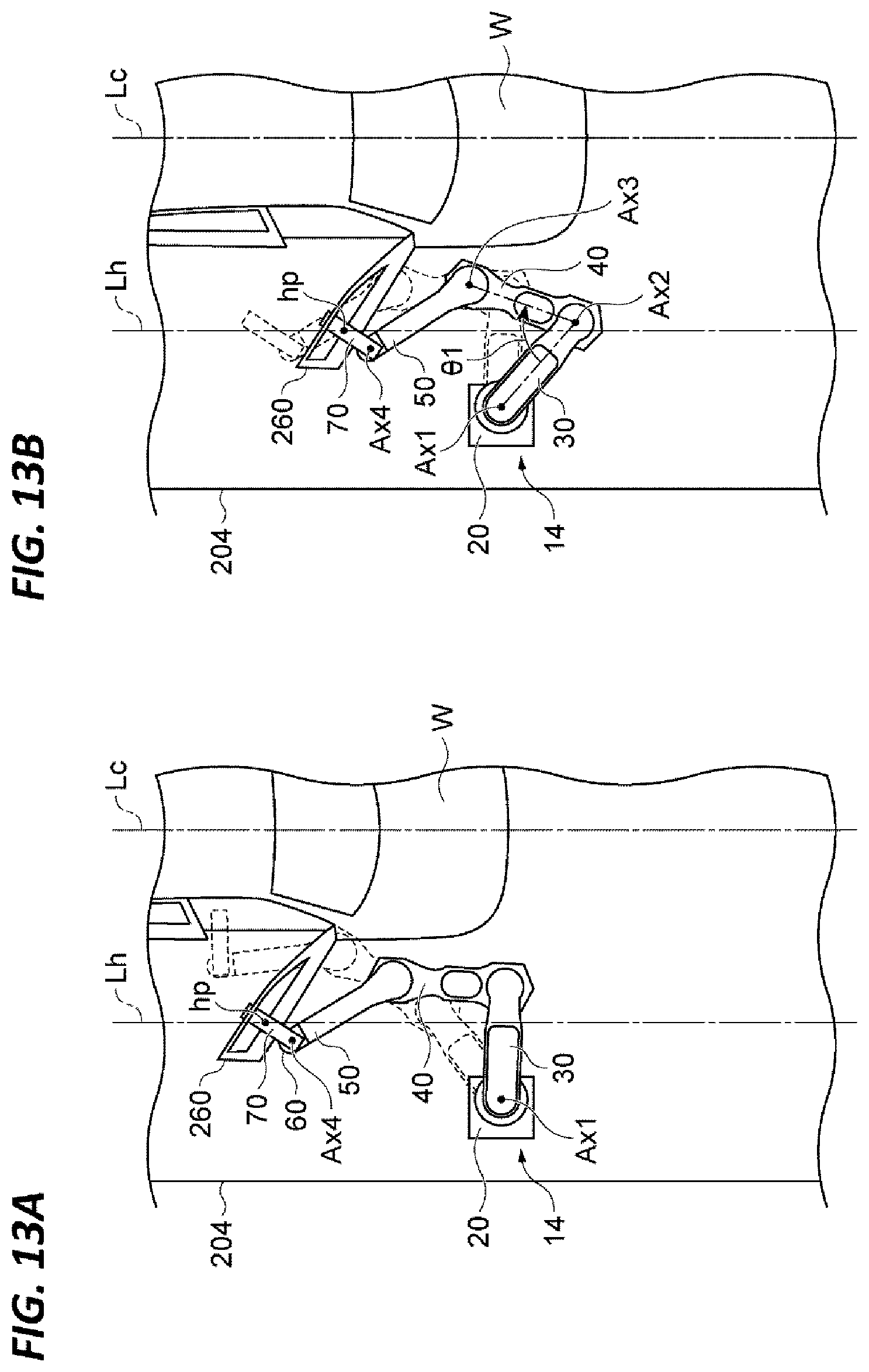 Patent US12564853 Figure 13 – Door opening/closing robot and door opening/closing system