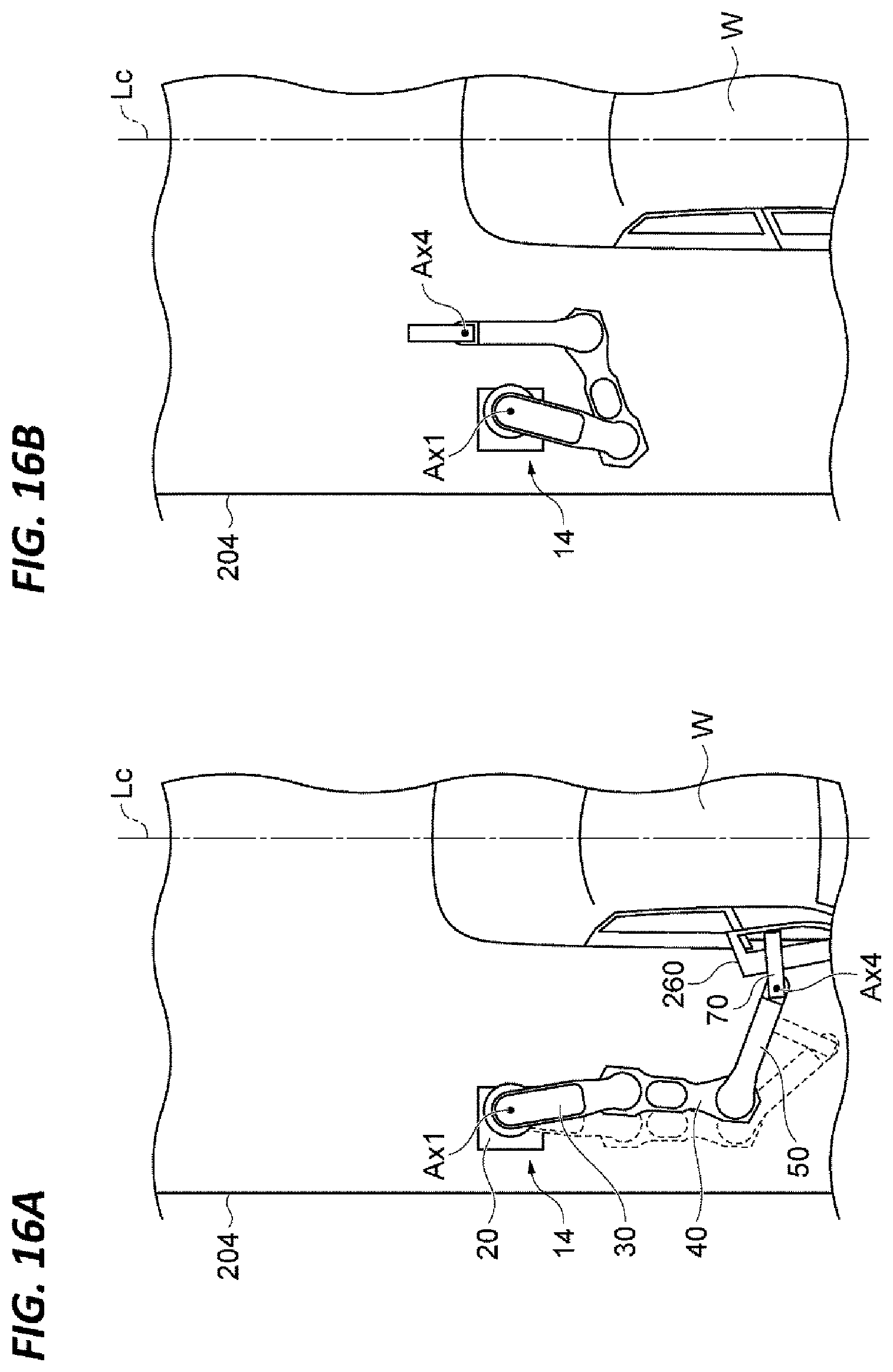 Patent US12564853 Figure 16 – Door opening/closing robot and door opening/closing system