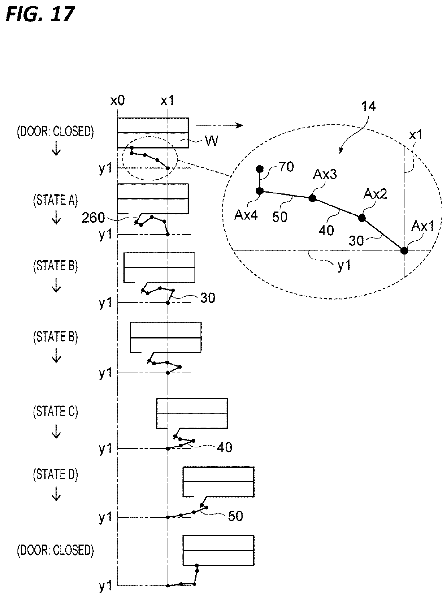 Patent US12564853 Figure 17 – Door opening/closing robot and door opening/closing system