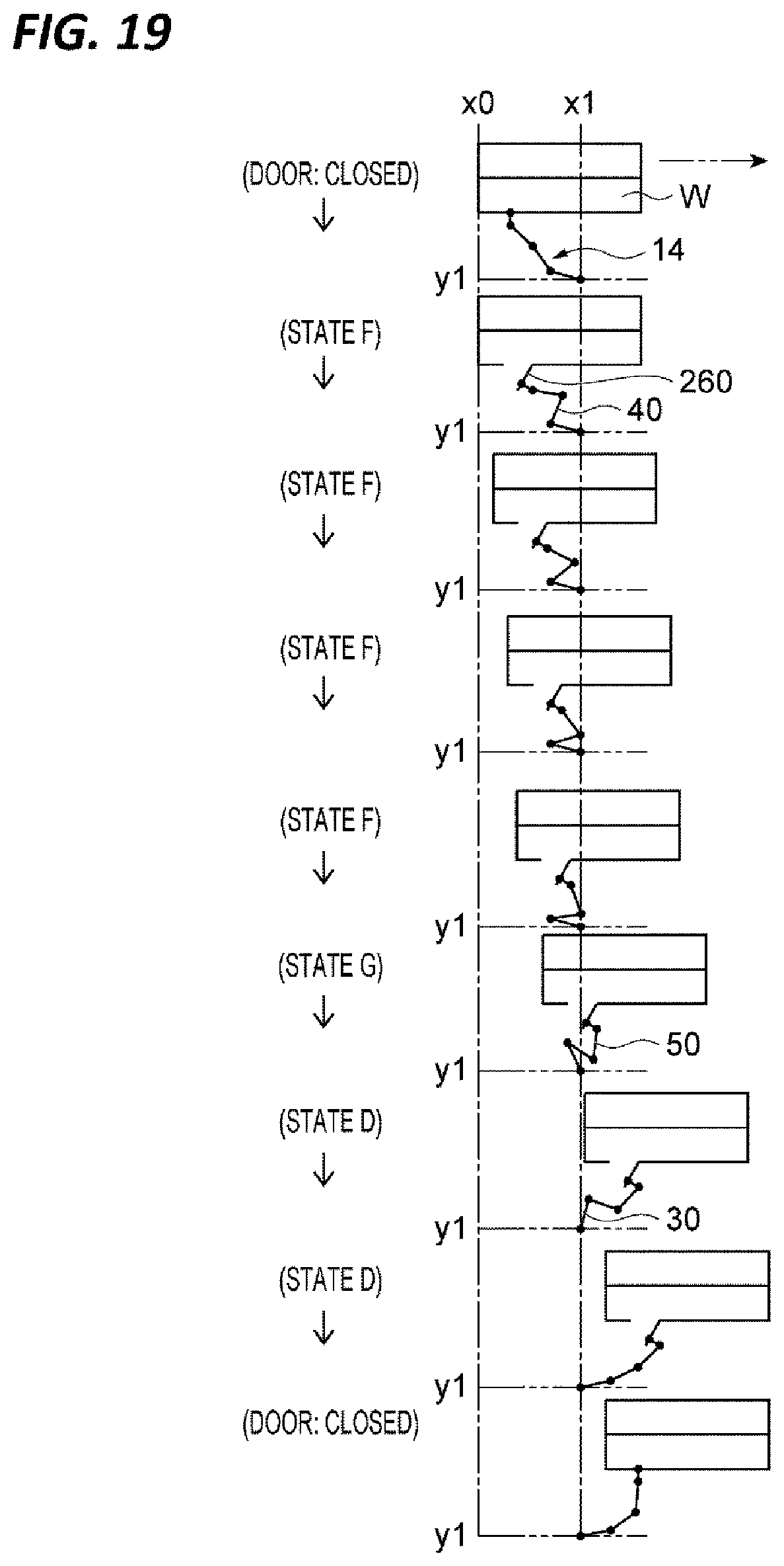 Patent US12564853 Figure 19 – Door opening/closing robot and door opening/closing system