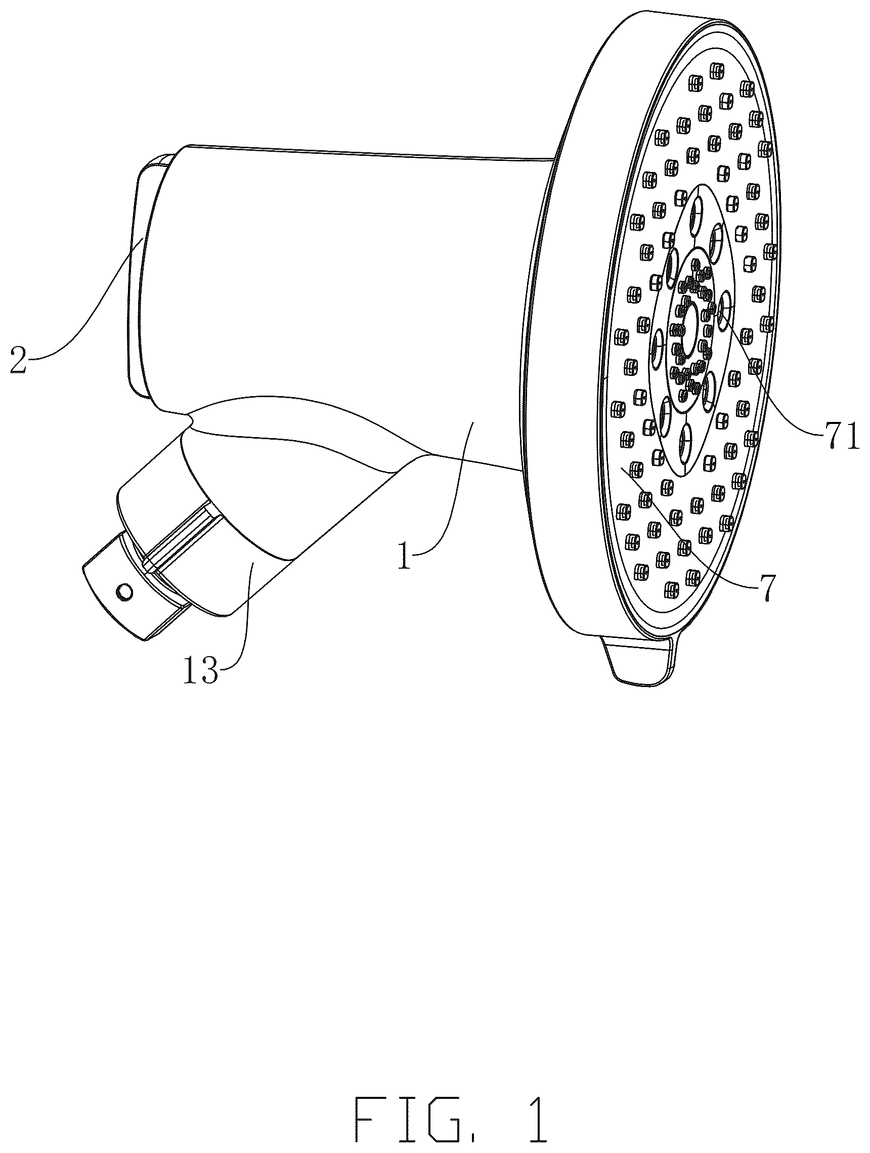 Patent US12564856 — Spray head — Figure 1