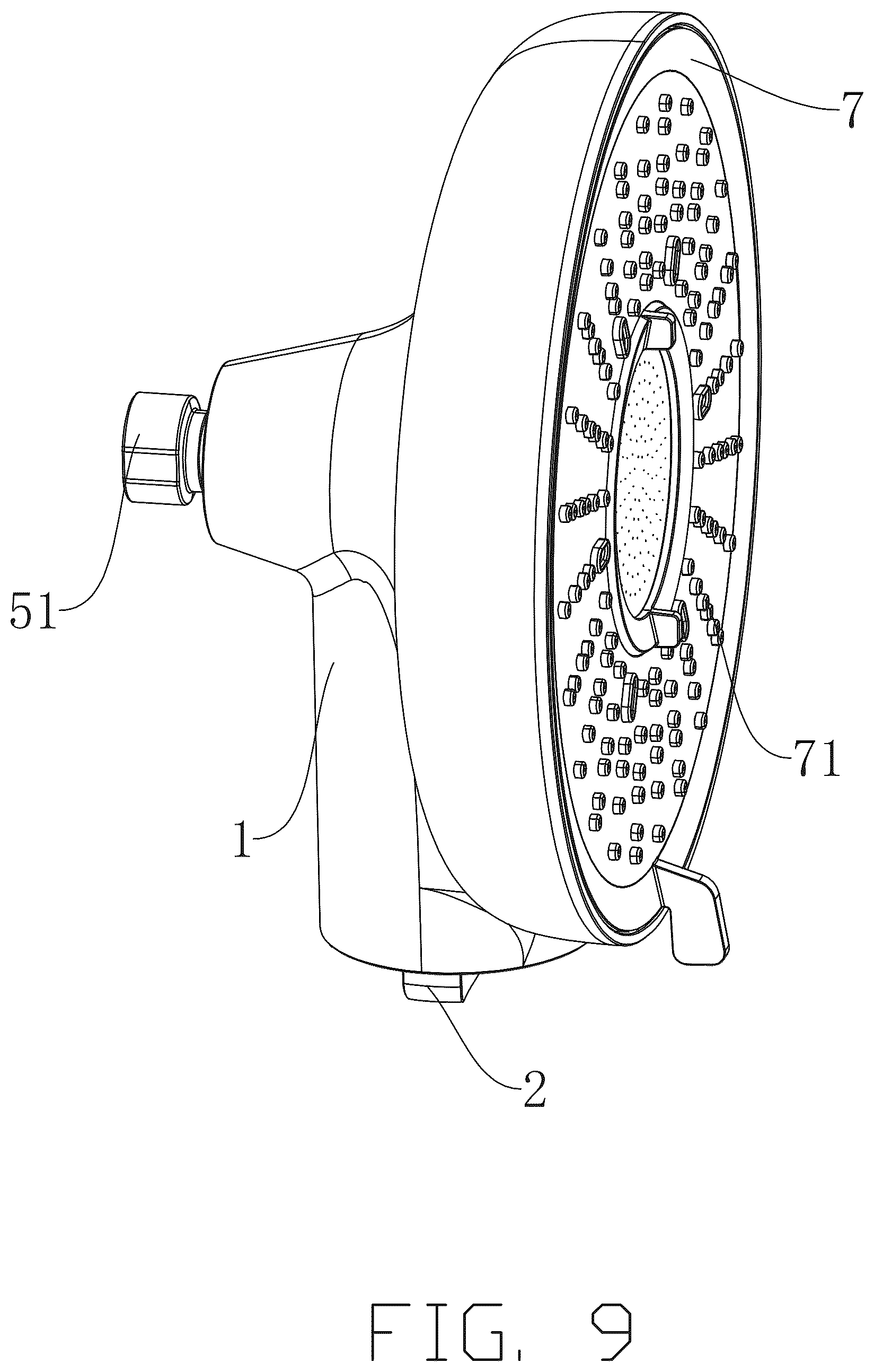 Patent US12564856 Figure 9 – Spray head
