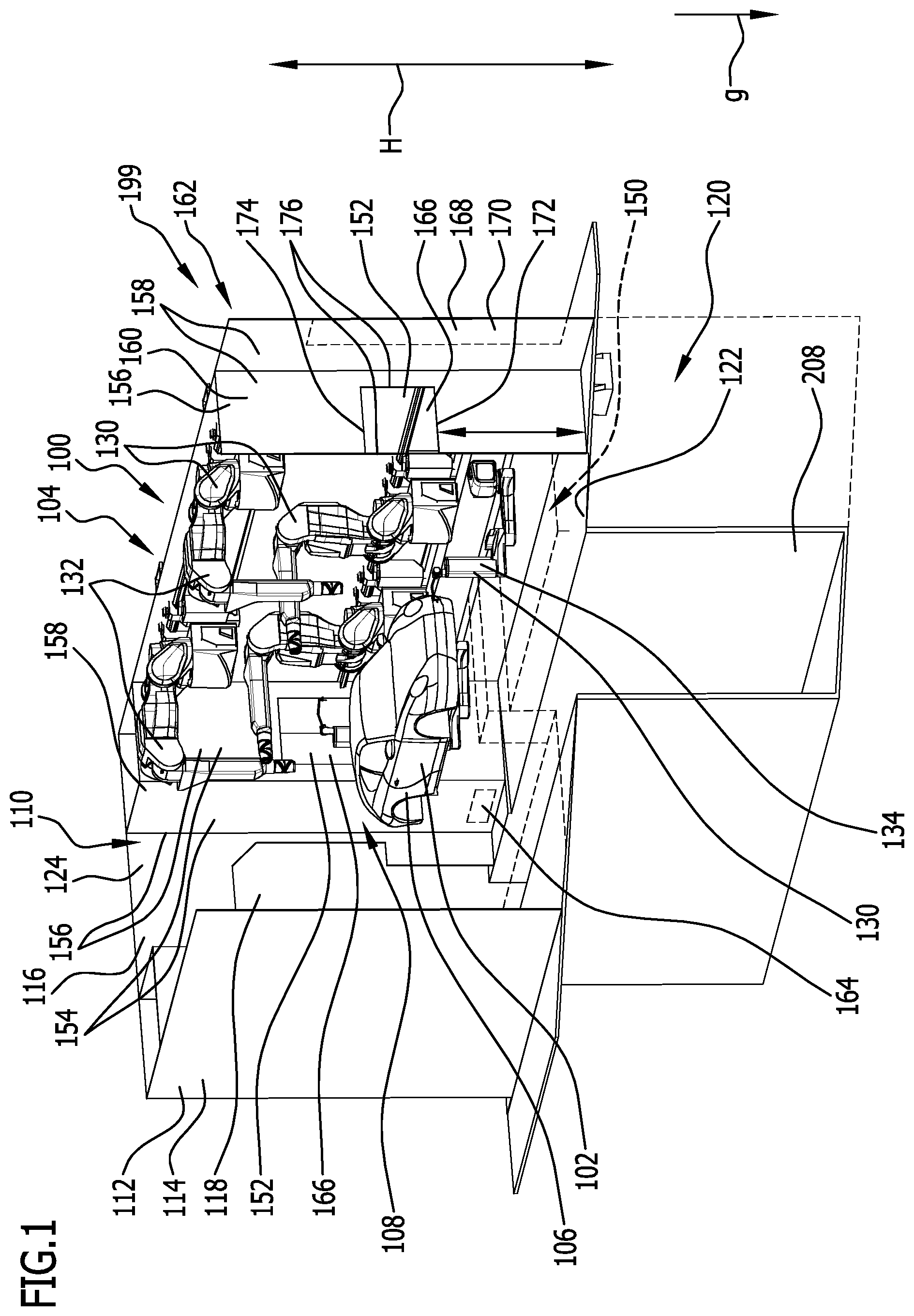 Patent US12564858 — Treatment system and treatment method — Figure 1