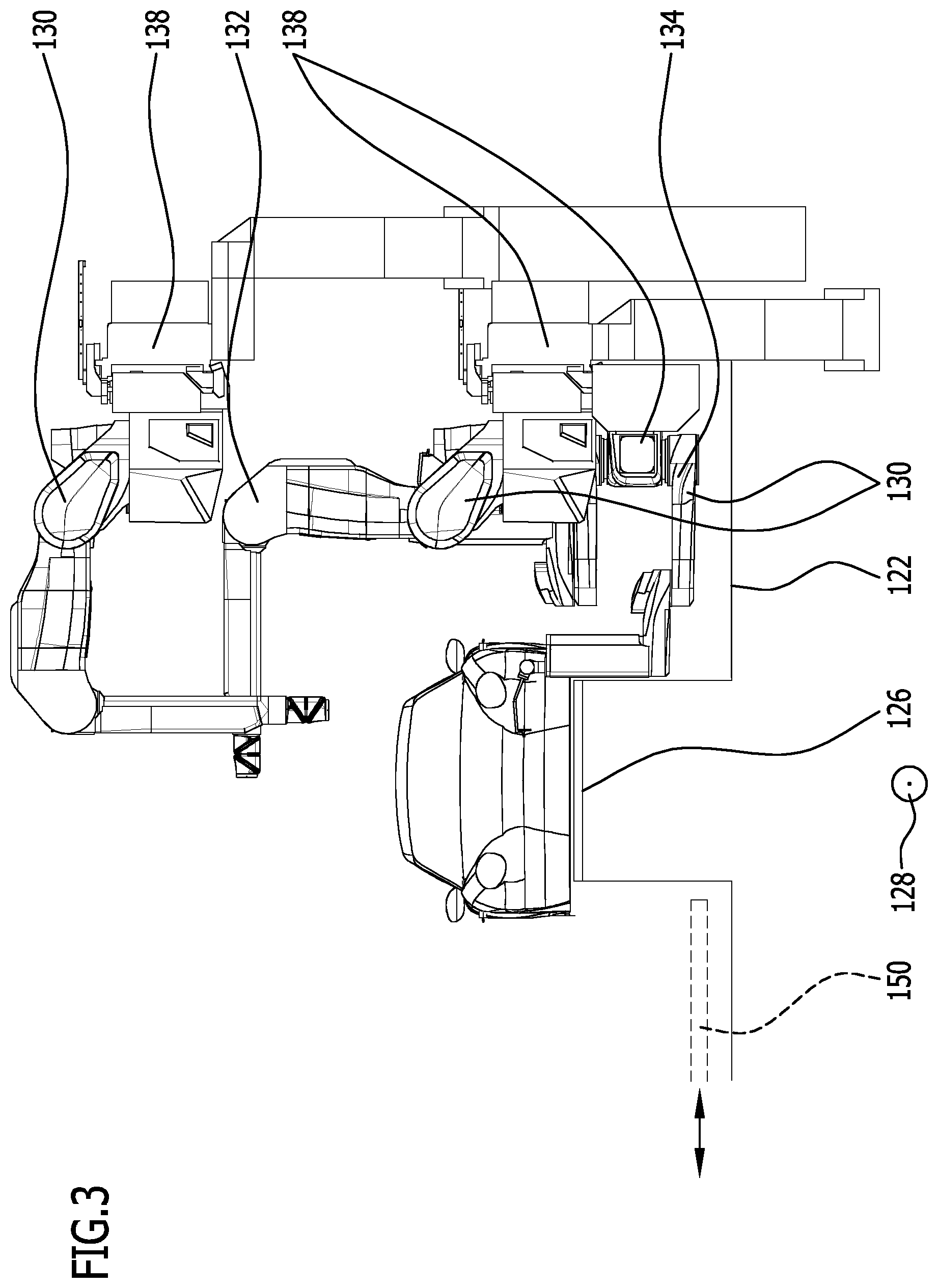 Patent US12564858 Figure 3 – Treatment system and treatment method