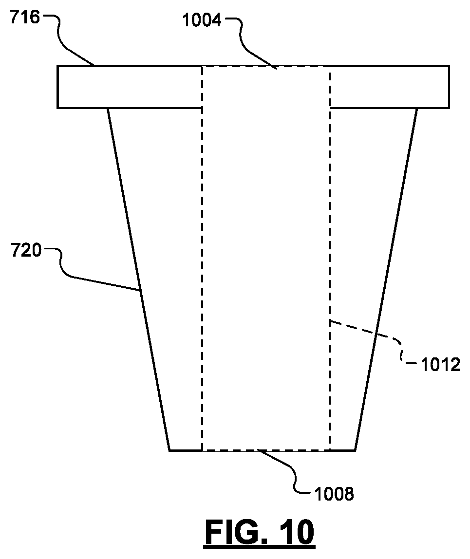 Patent US12564863 Figure 9 – Acoustic softening of non-newtonian material