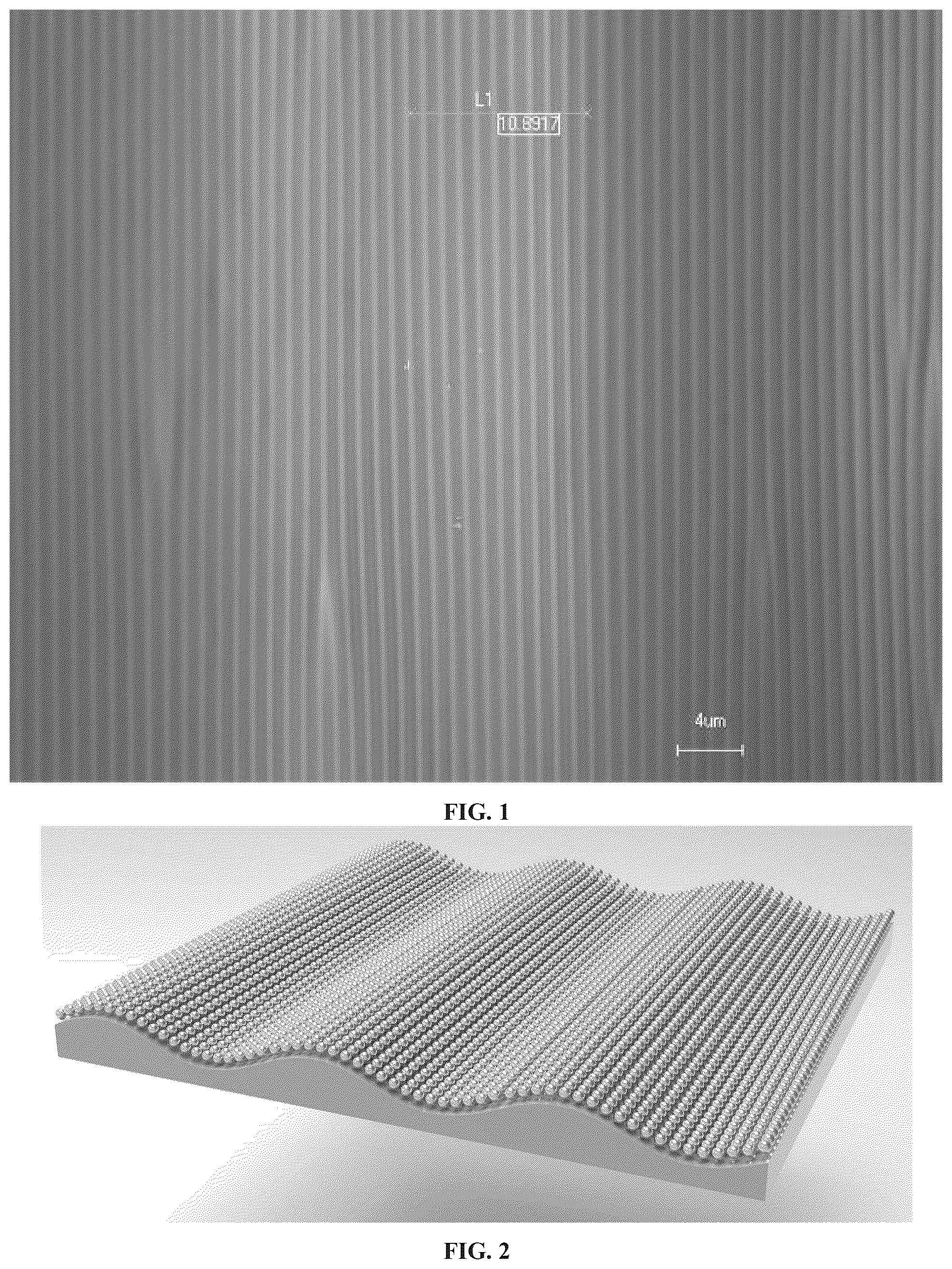 Patent US12564864 Figure 1 – Three-dimensionally arranged nanoparticle film with array structure and preparation method and use thereof