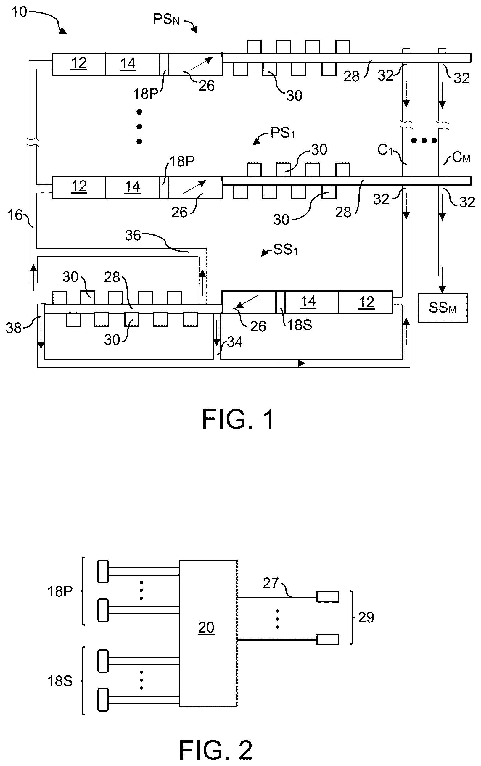 Patent US12564866 Figure 1 – Stacked-package detection system