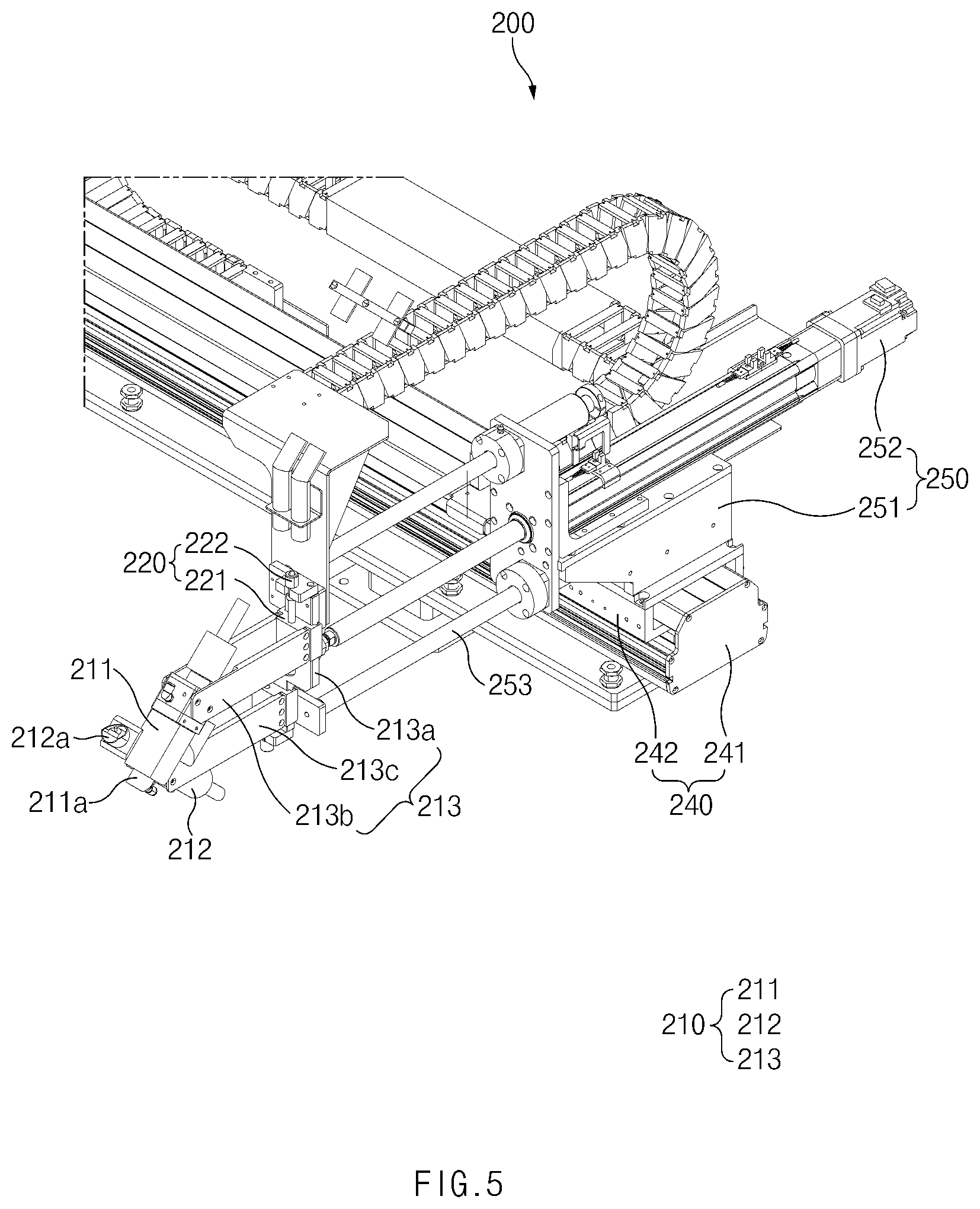 Patent US12564870 Figure 5 – Cleaning equipment and cleaning method of sealing tool