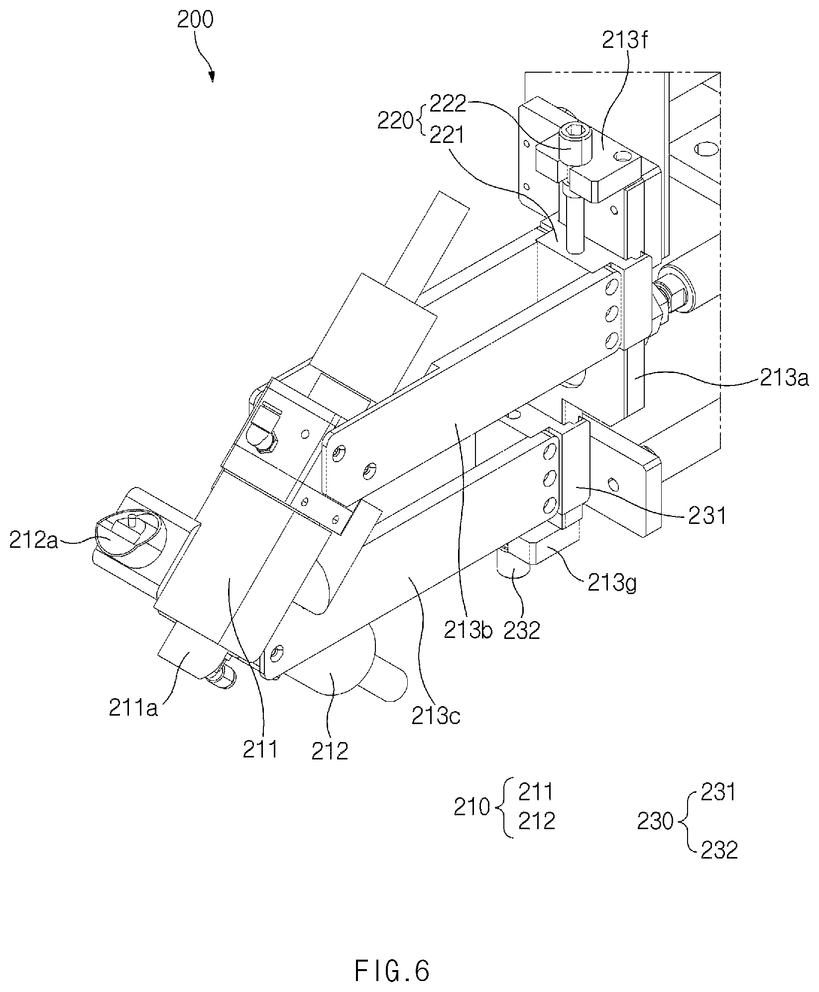 Patent US12564870 Figure 6 – Cleaning equipment and cleaning method of sealing tool