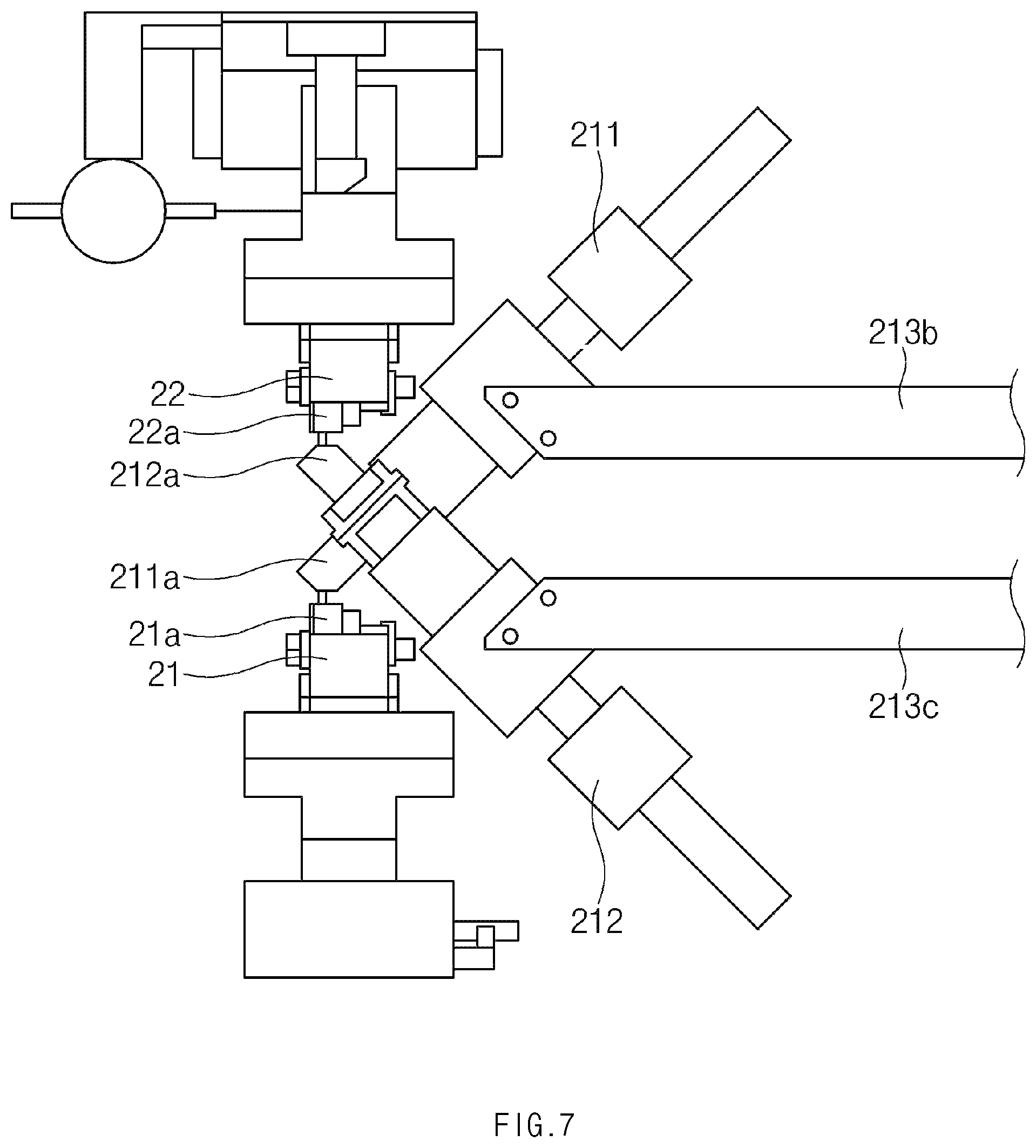 Patent US12564870 Figure 7 – Cleaning equipment and cleaning method of sealing tool