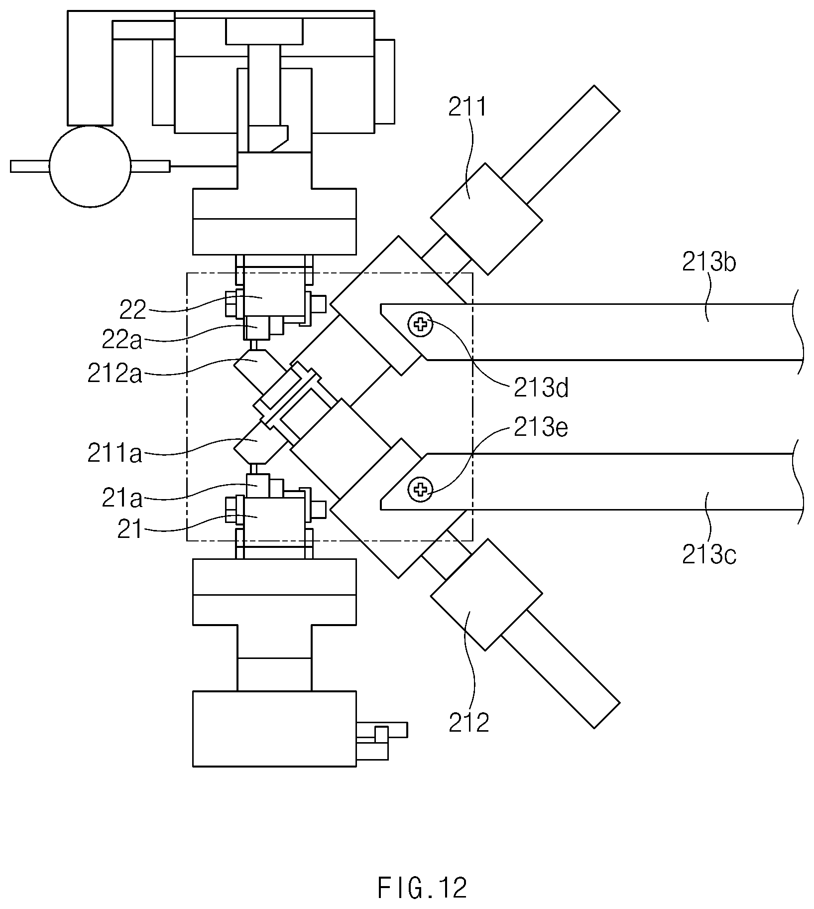 Patent US12564870 Figure 12 – Cleaning equipment and cleaning method of sealing tool