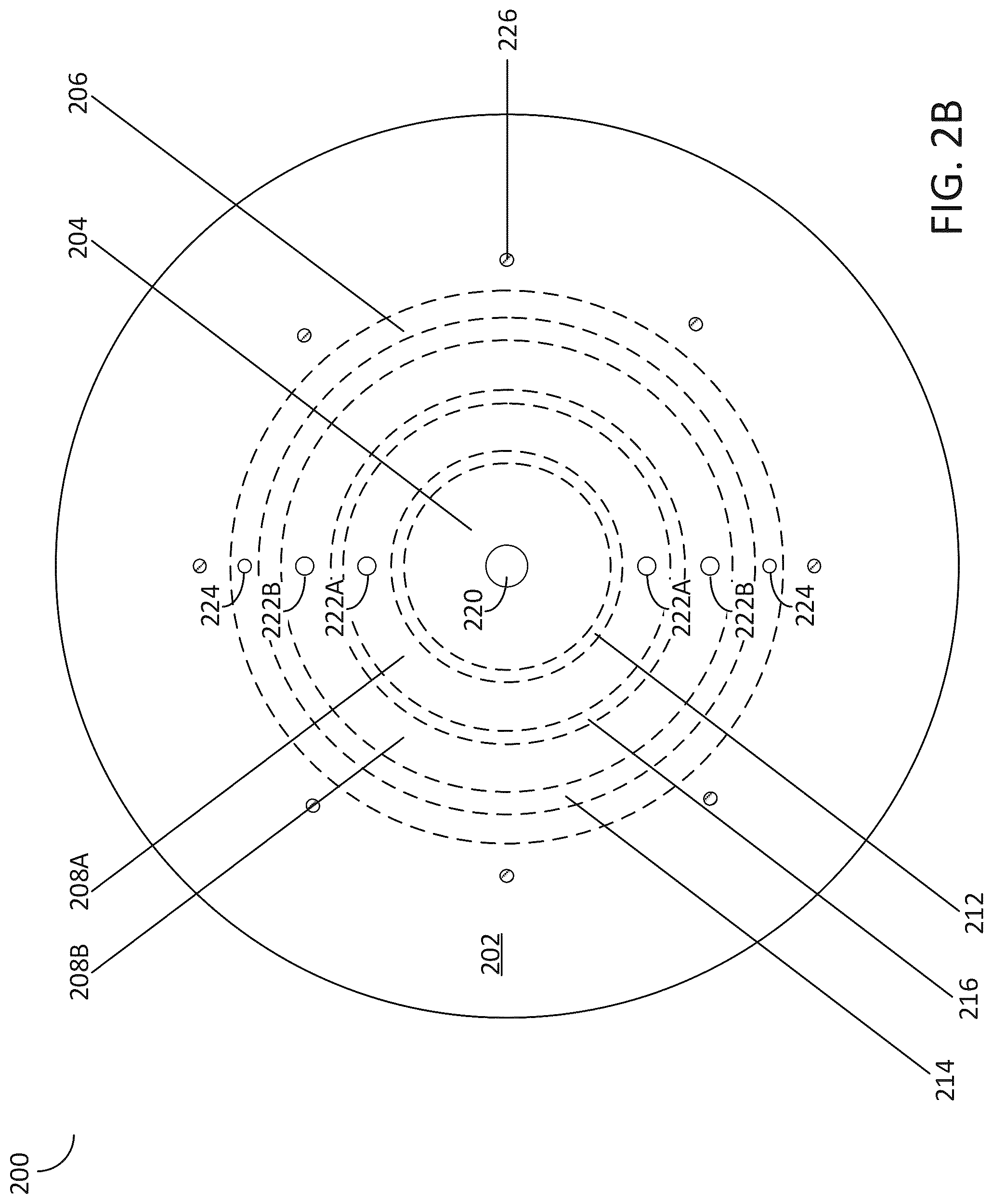 Patent US12564871 Figure 3 – Cleaning fixture for showerhead assemblies