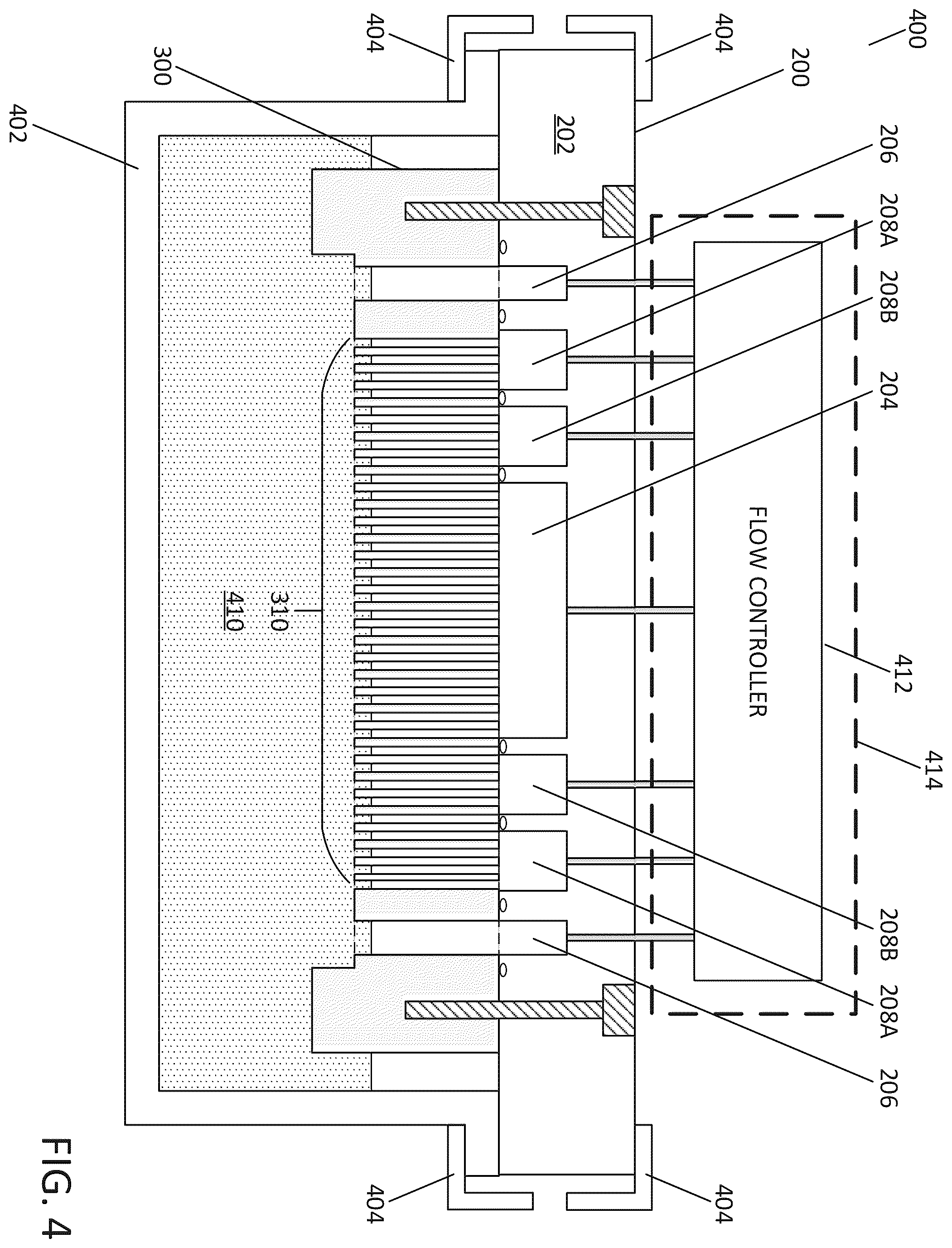 Patent US12564871 Figure 5 – Cleaning fixture for showerhead assemblies