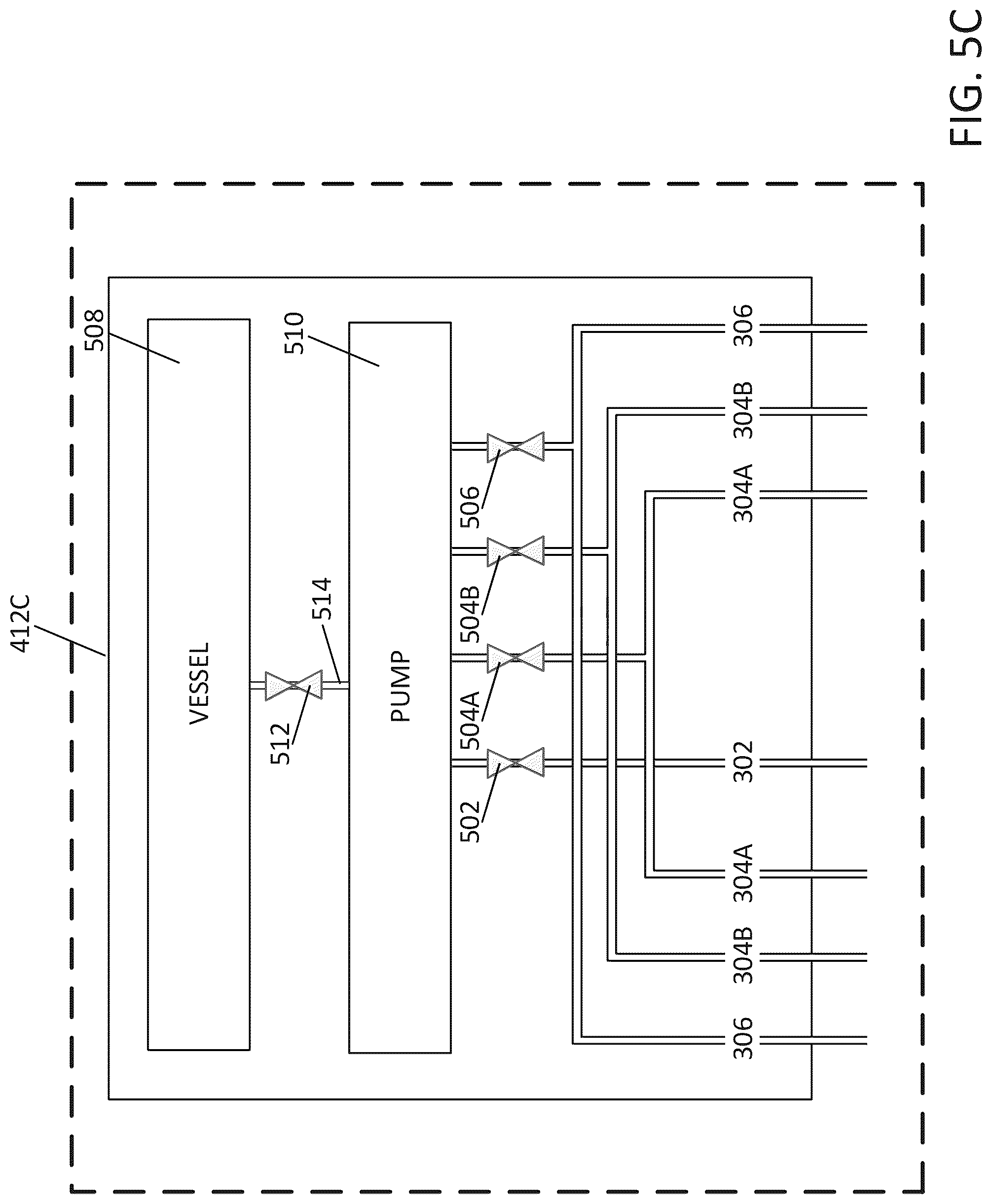 Patent US12564871 Figure 8 – Cleaning fixture for showerhead assemblies