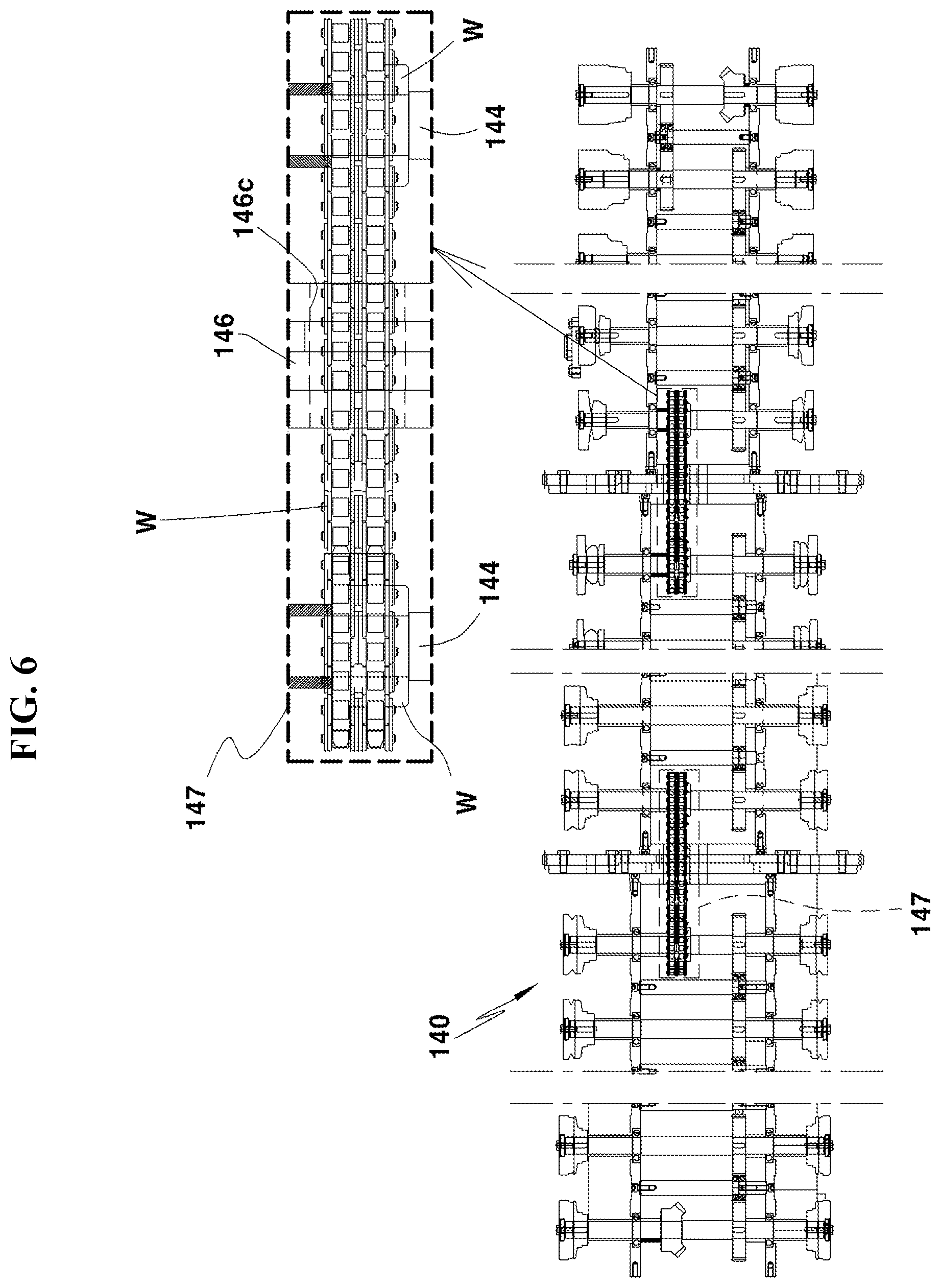 Patent US12564872 Figure 6 – Pocket flange forming device for duct
