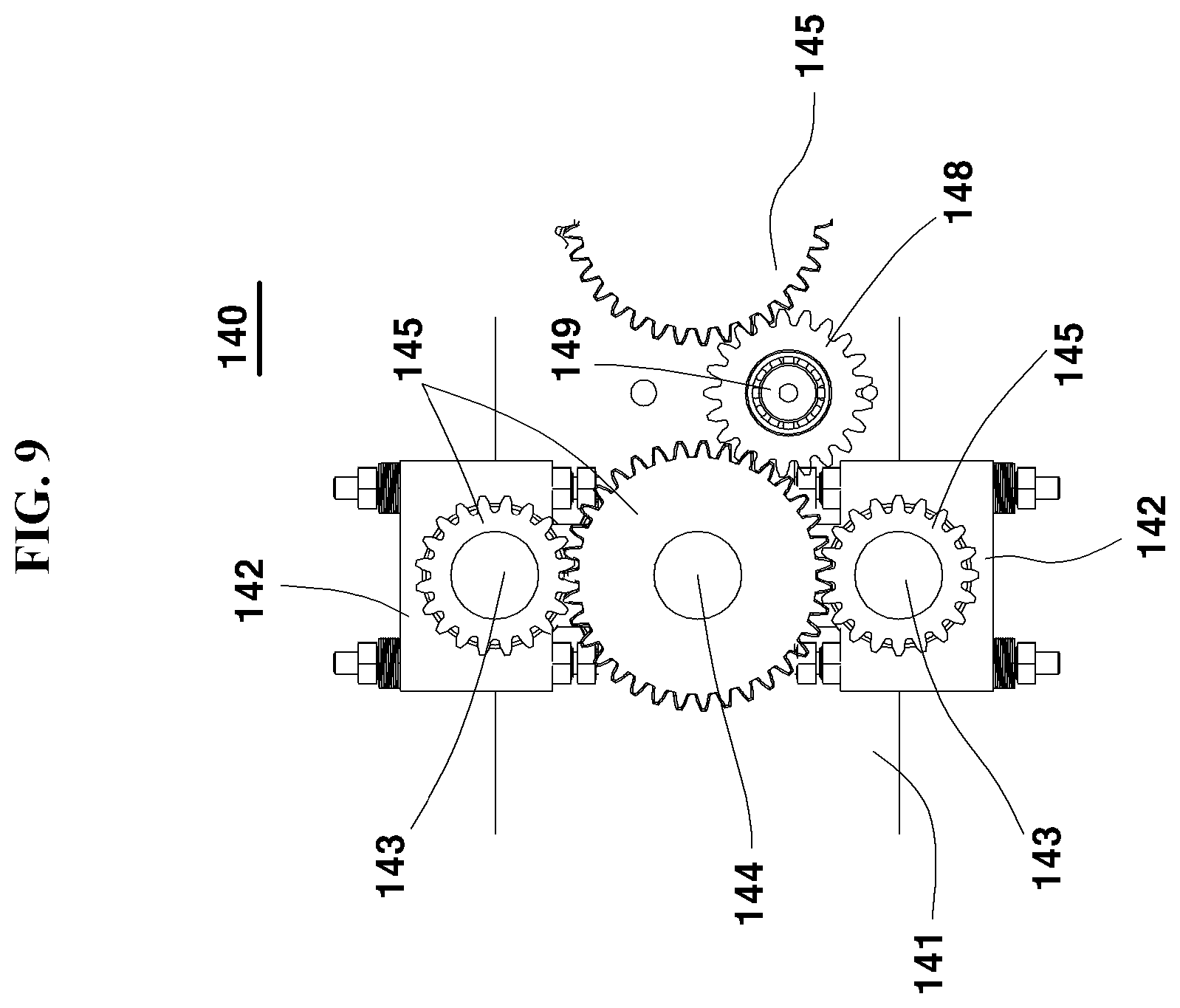 Patent US12564872 Figure 9 – Pocket flange forming device for duct