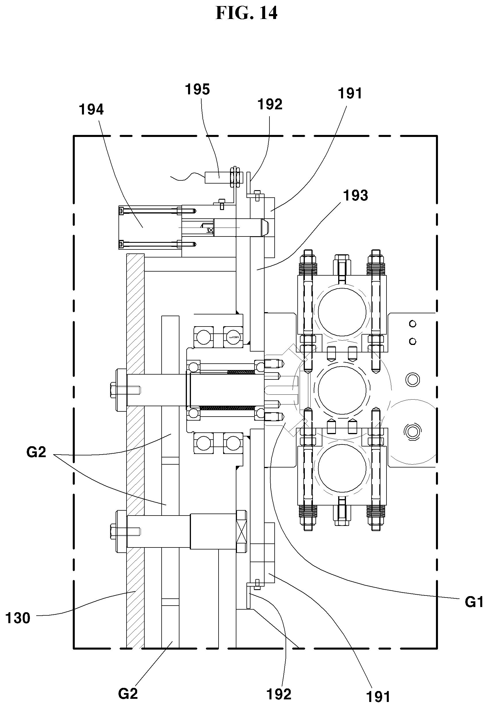 Patent US12564872 Figure 14 – Pocket flange forming device for duct