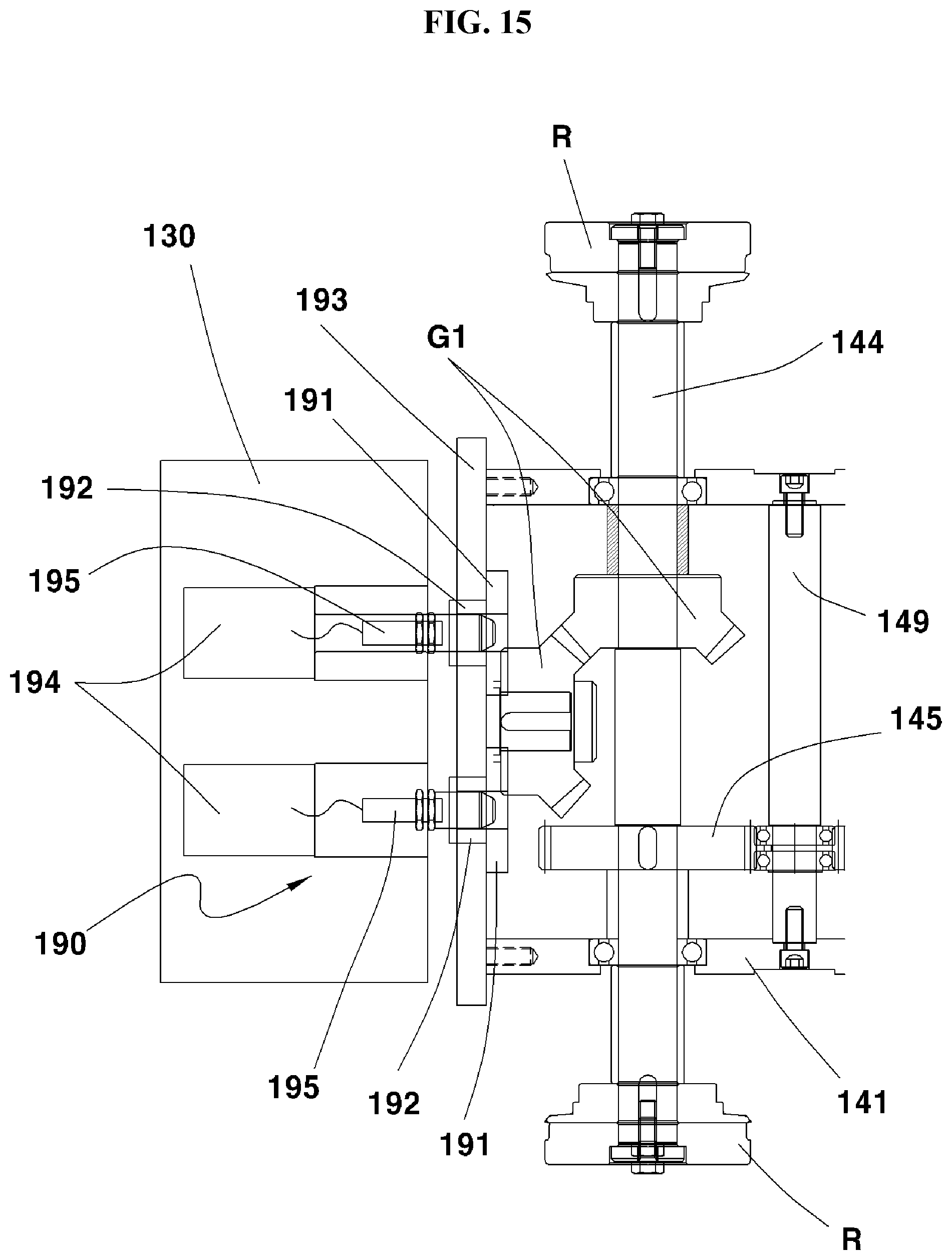 Patent US12564872 Figure 15 – Pocket flange forming device for duct