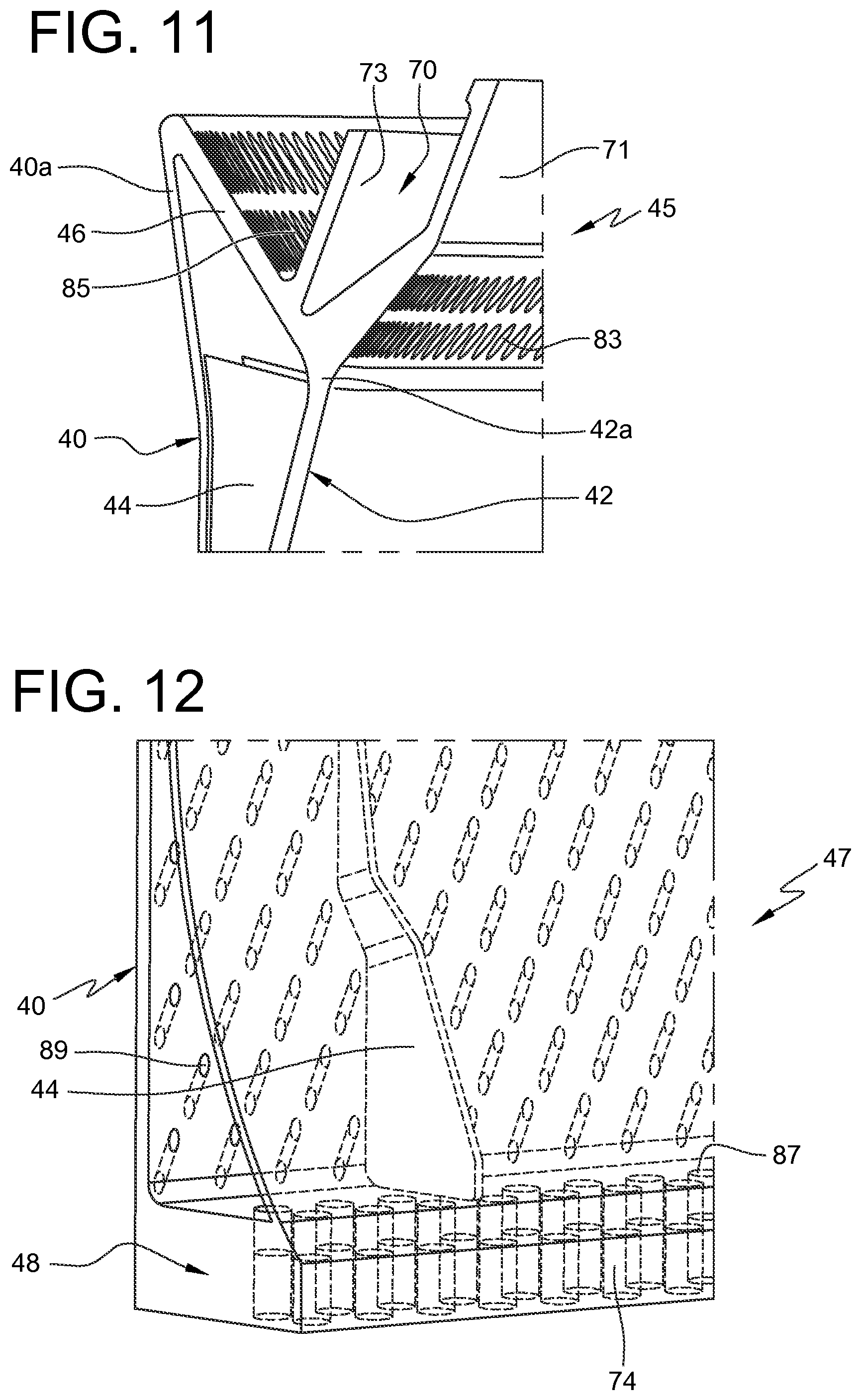 Patent US12564882 Figure 10 – Method for additive manufacturing of a wall for a turbine engine, comprising at least one cooling aperture
