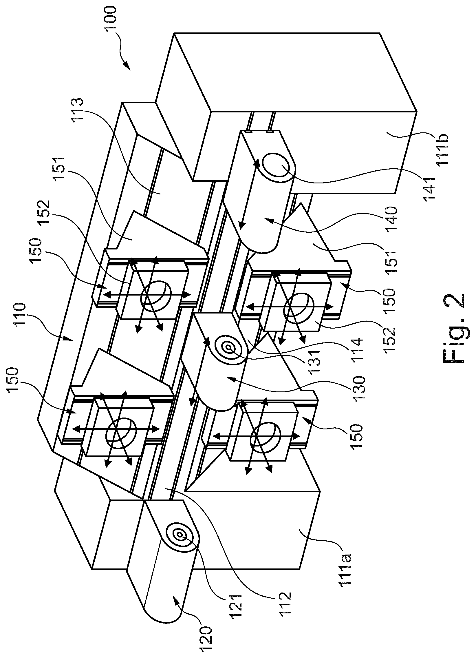 Patent US12564886 Figure 2 – Machine tool, in particular lathe with auxiliary spindle