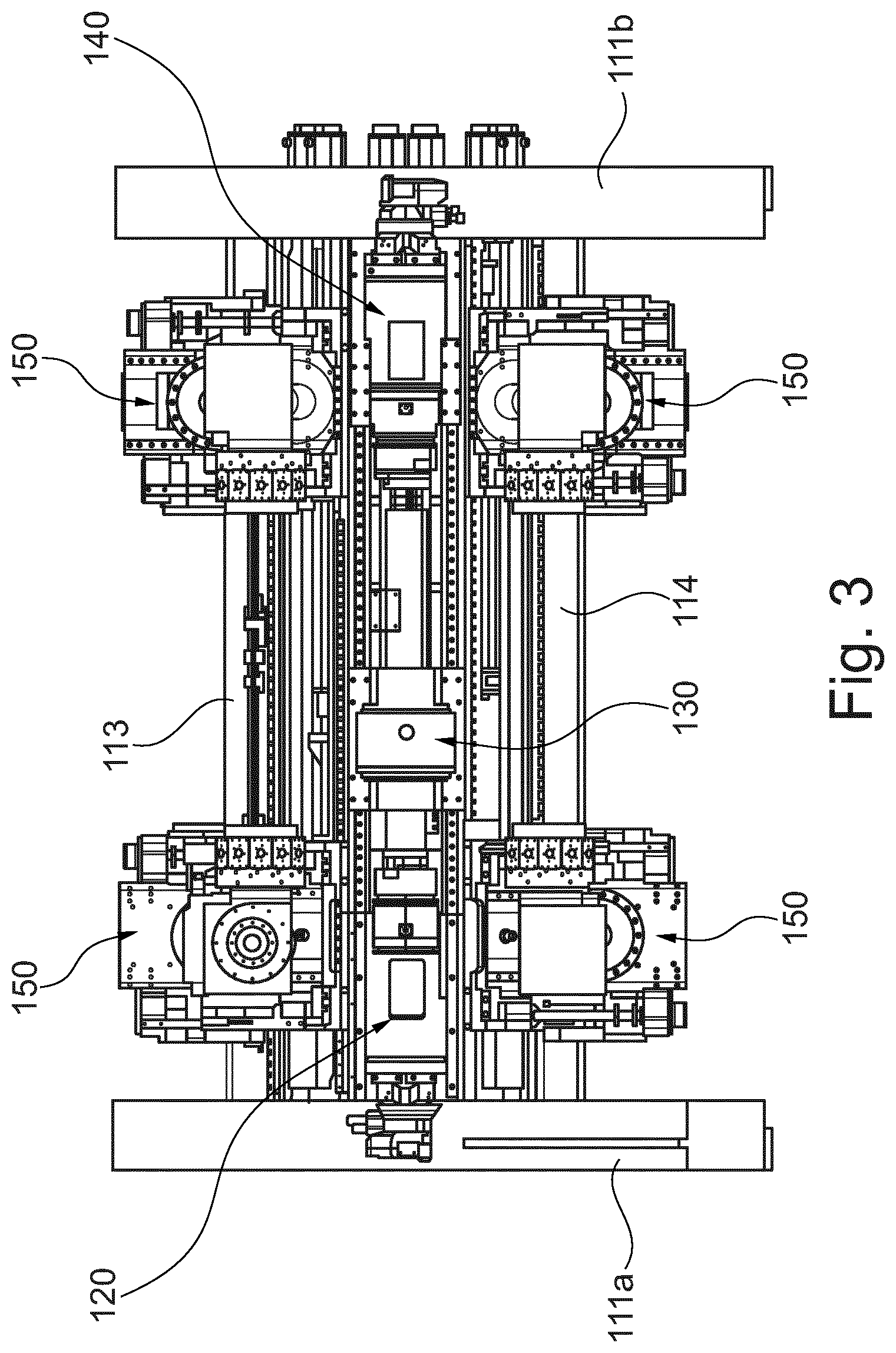 Patent US12564886 Figure 3 – Machine tool, in particular lathe with auxiliary spindle