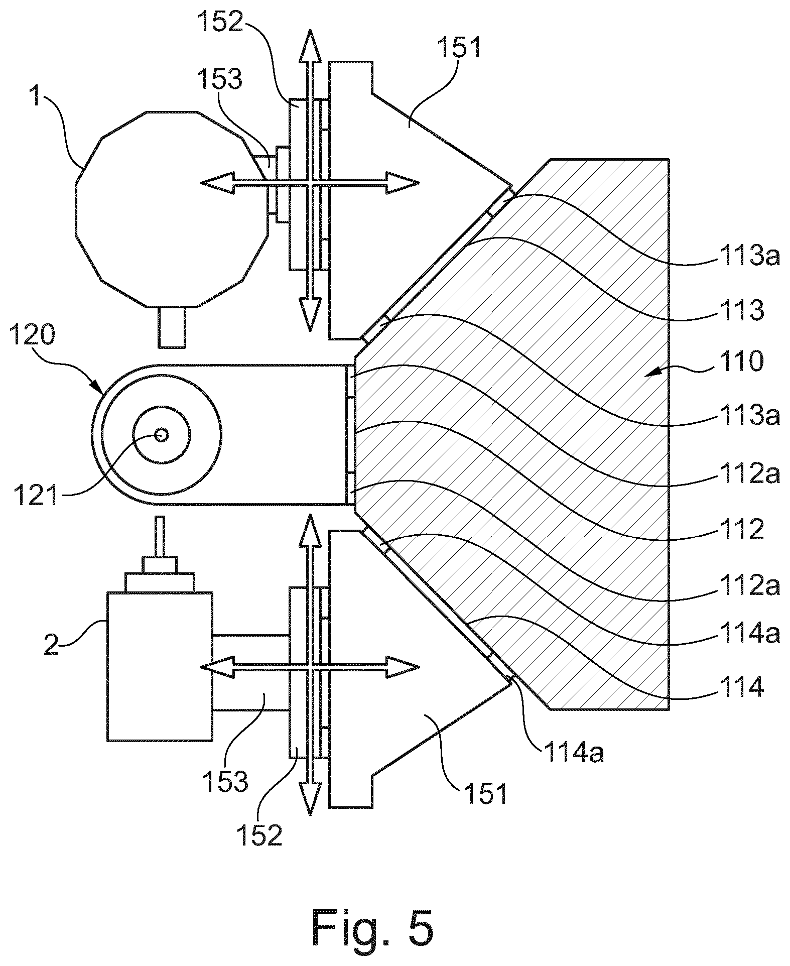 Patent US12564886 Figure 5 – Machine tool, in particular lathe with auxiliary spindle