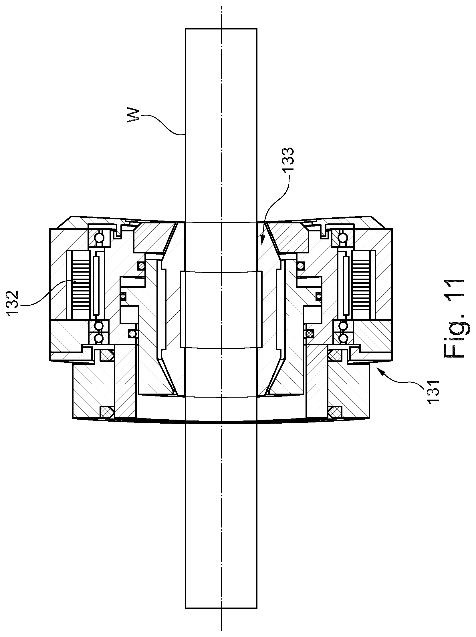 Patent US12564886 Figure 11 – Machine tool, in particular lathe with auxiliary spindle