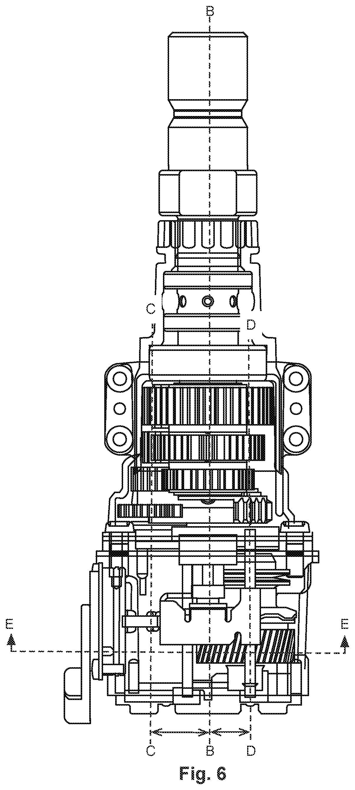 Patent US12564888 Figure 6 – Power tool and a transmission therefor