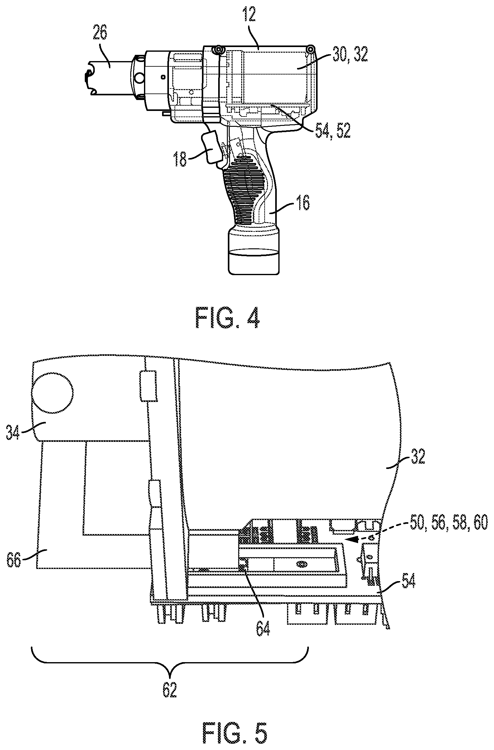 Patent US12564896 Figure 3 – Welding gun with a displacement measuring system