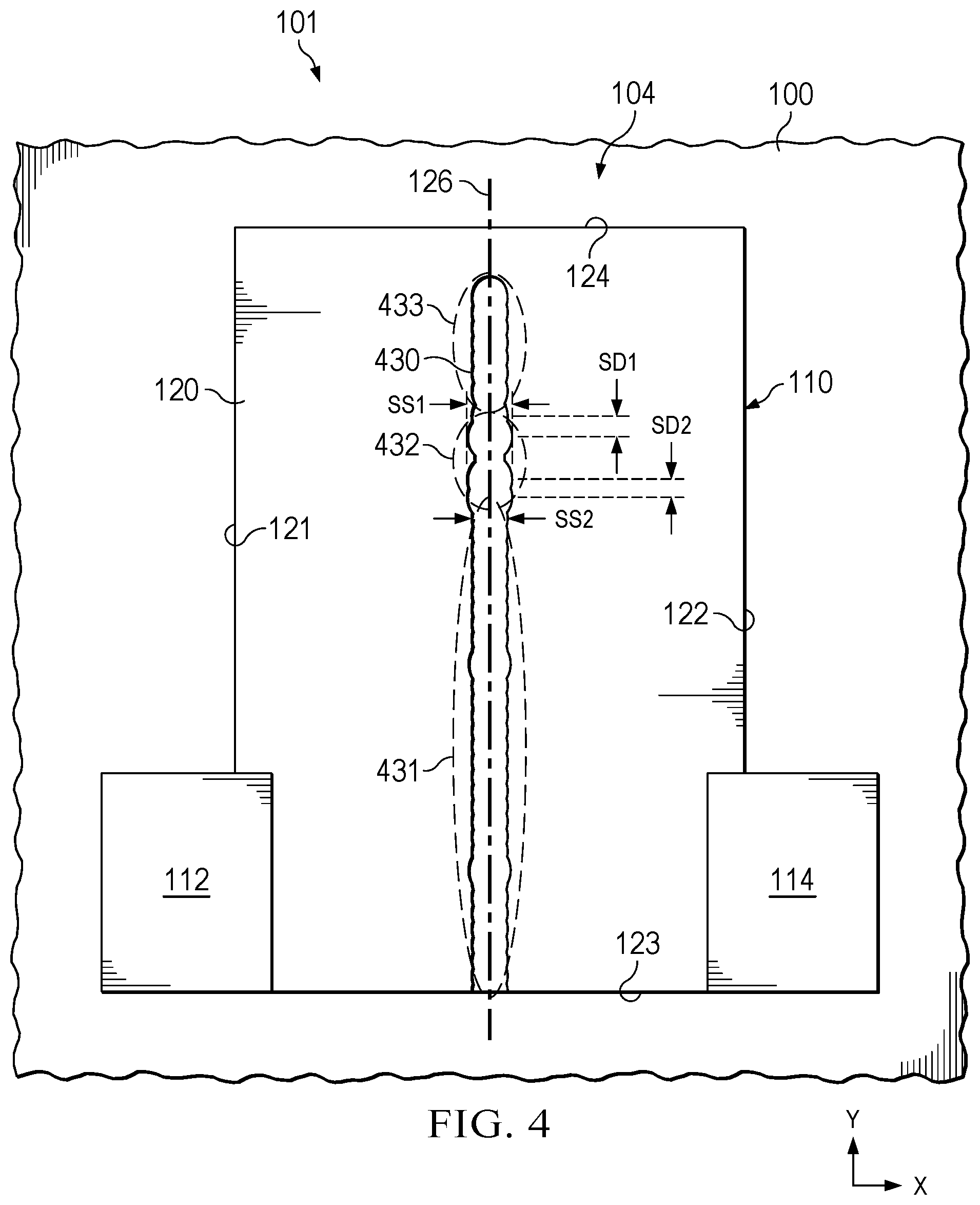 Patent US12564902 Figure 12 – Trim cut with Qrate adjustment