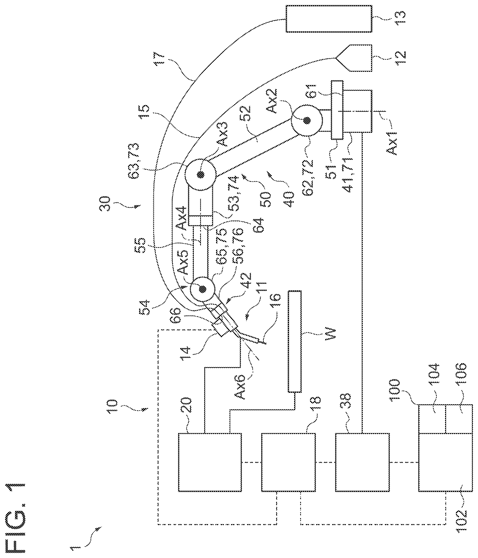 Patent US12564906 Figure 1 – Welding system, method for evaluating welding quality, and method for manufacturing welding product