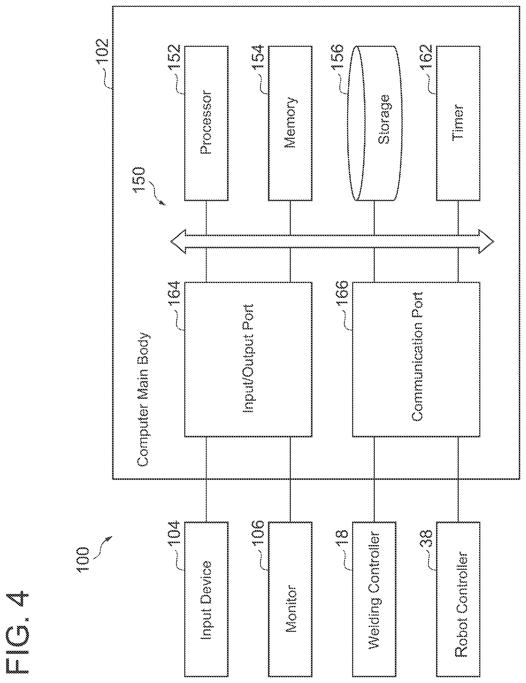 Patent US12564906 Figure 4 – Welding system, method for evaluating welding quality, and method for manufacturing welding product