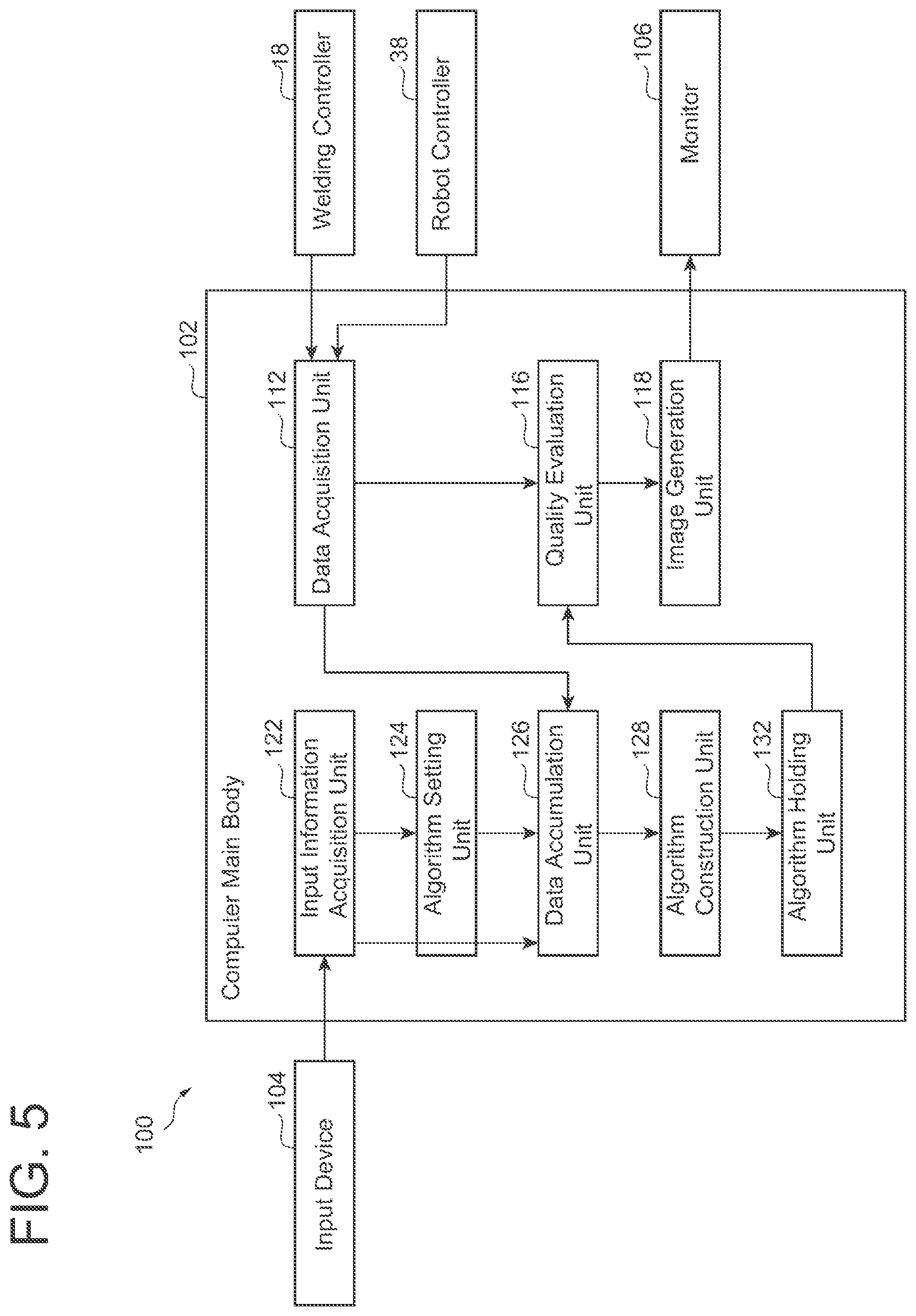 Patent US12564906 Figure 5 – Welding system, method for evaluating welding quality, and method for manufacturing welding product