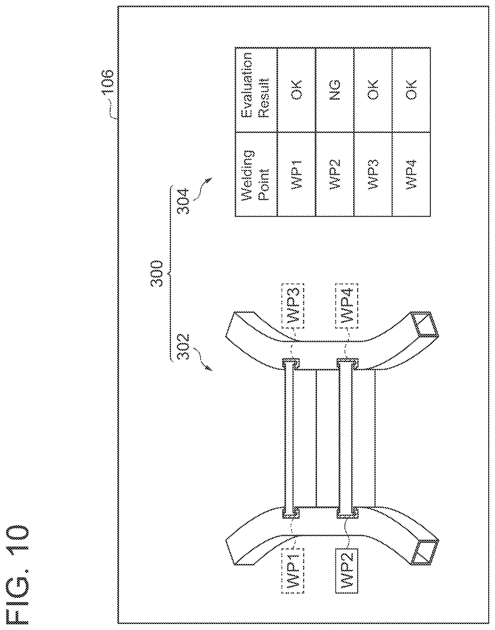 Patent US12564906 Figure 10 – Welding system, method for evaluating welding quality, and method for manufacturing welding product