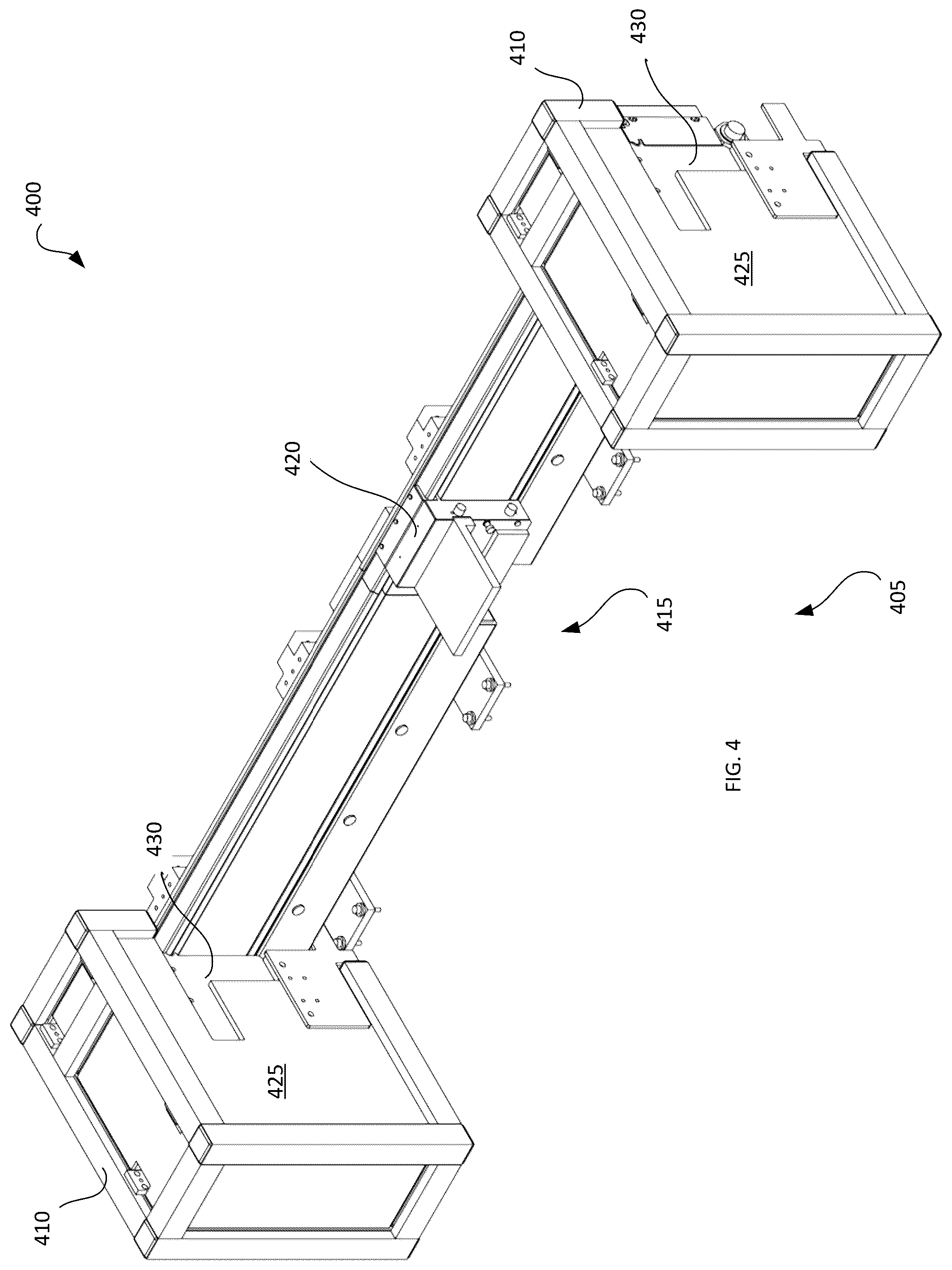 Patent US12564910 Figure 4 – System and method for collaborative linear motor conveyor operation