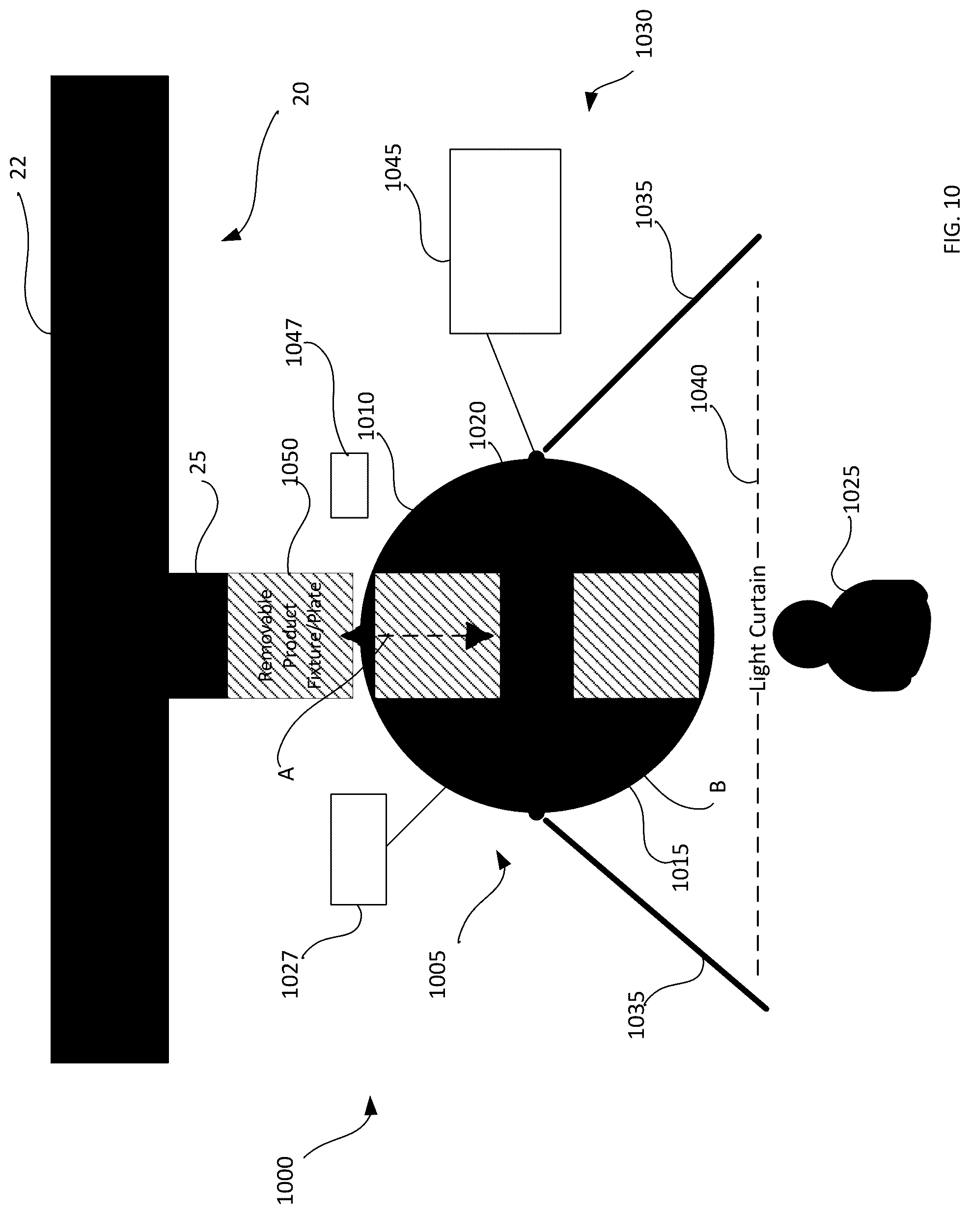 Patent US12564910 Figure 18 – System and method for collaborative linear motor conveyor operation