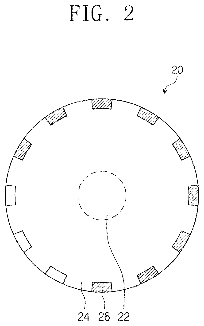 Patent US12564914 Figure 2 – Grinding apparatus and method for manufacturing semiconductor device using the same