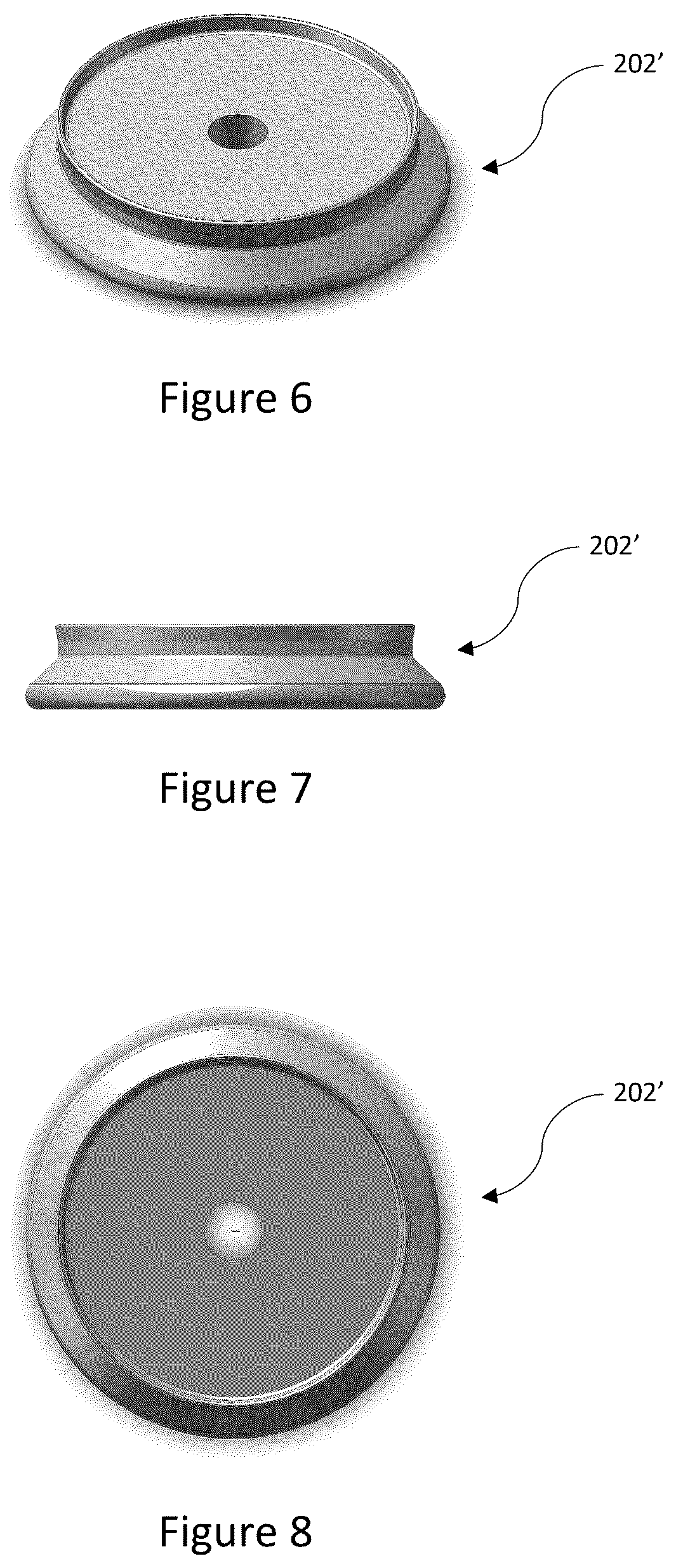 Patent US12564917 Figure 8 – Buffing pad