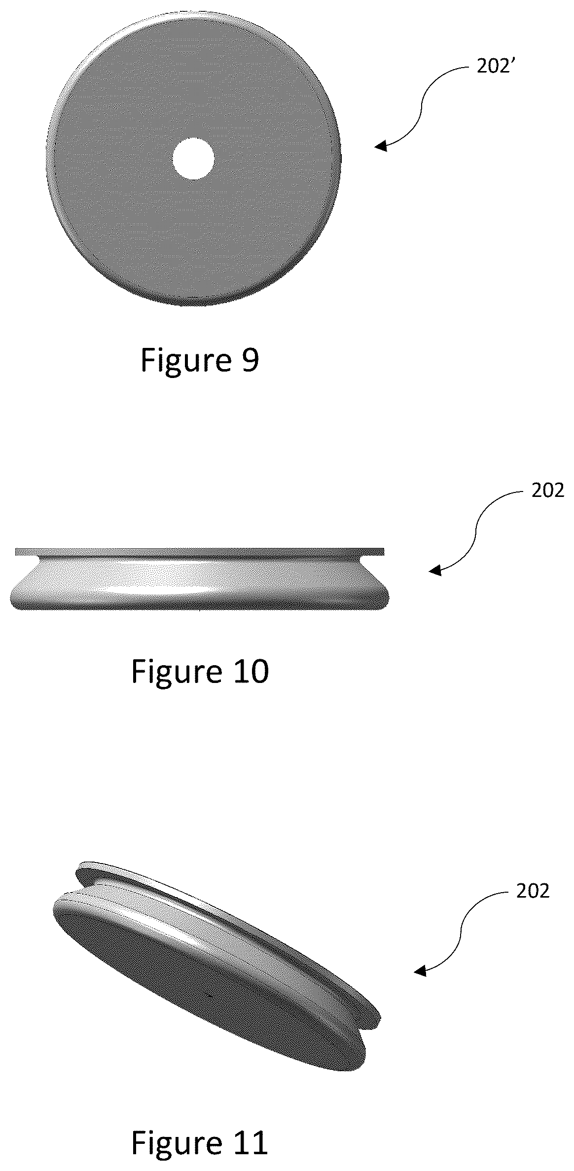 Patent US12564917 Figure 9 – Buffing pad