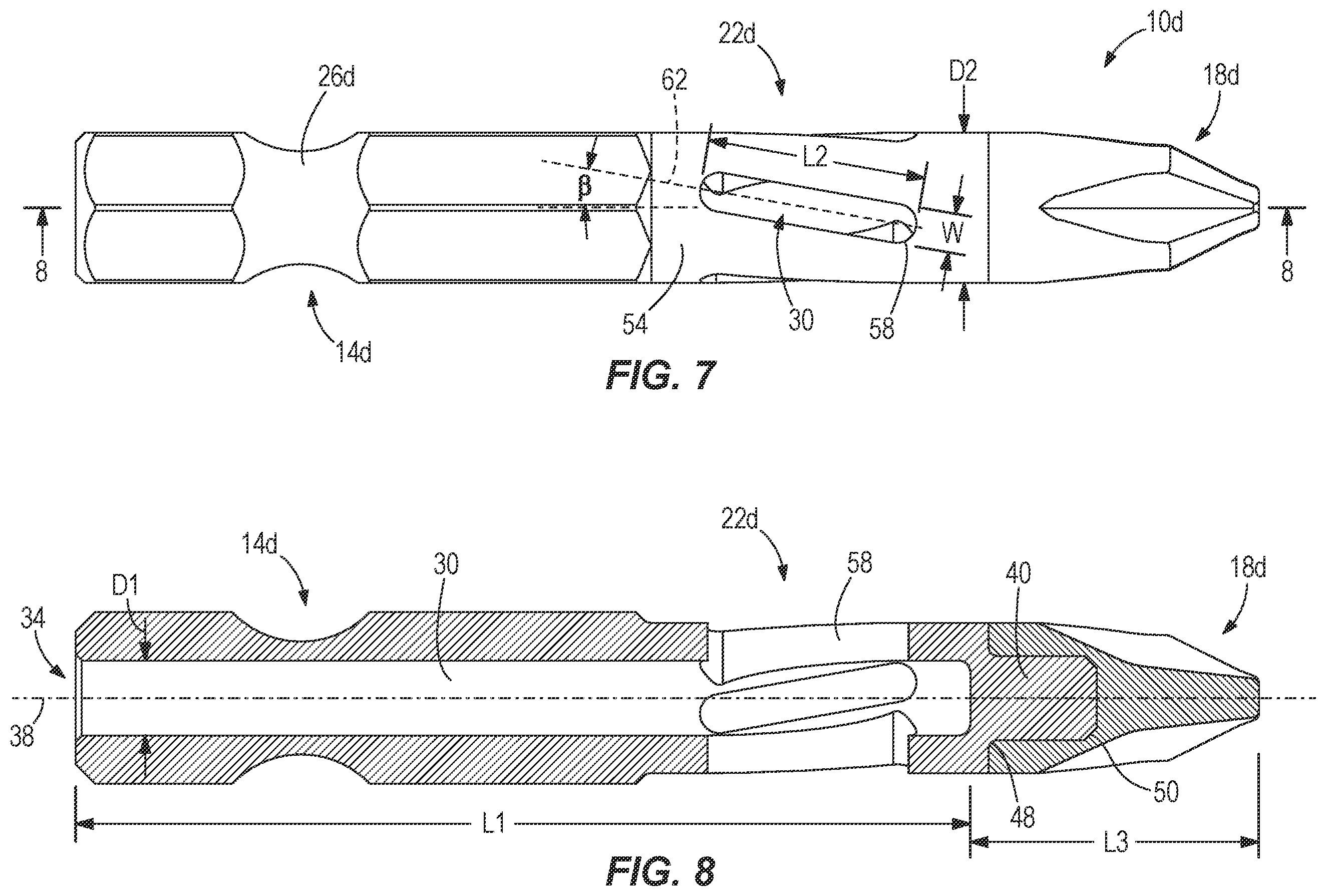 Patent US12564918 Figure 3 – Tool bit