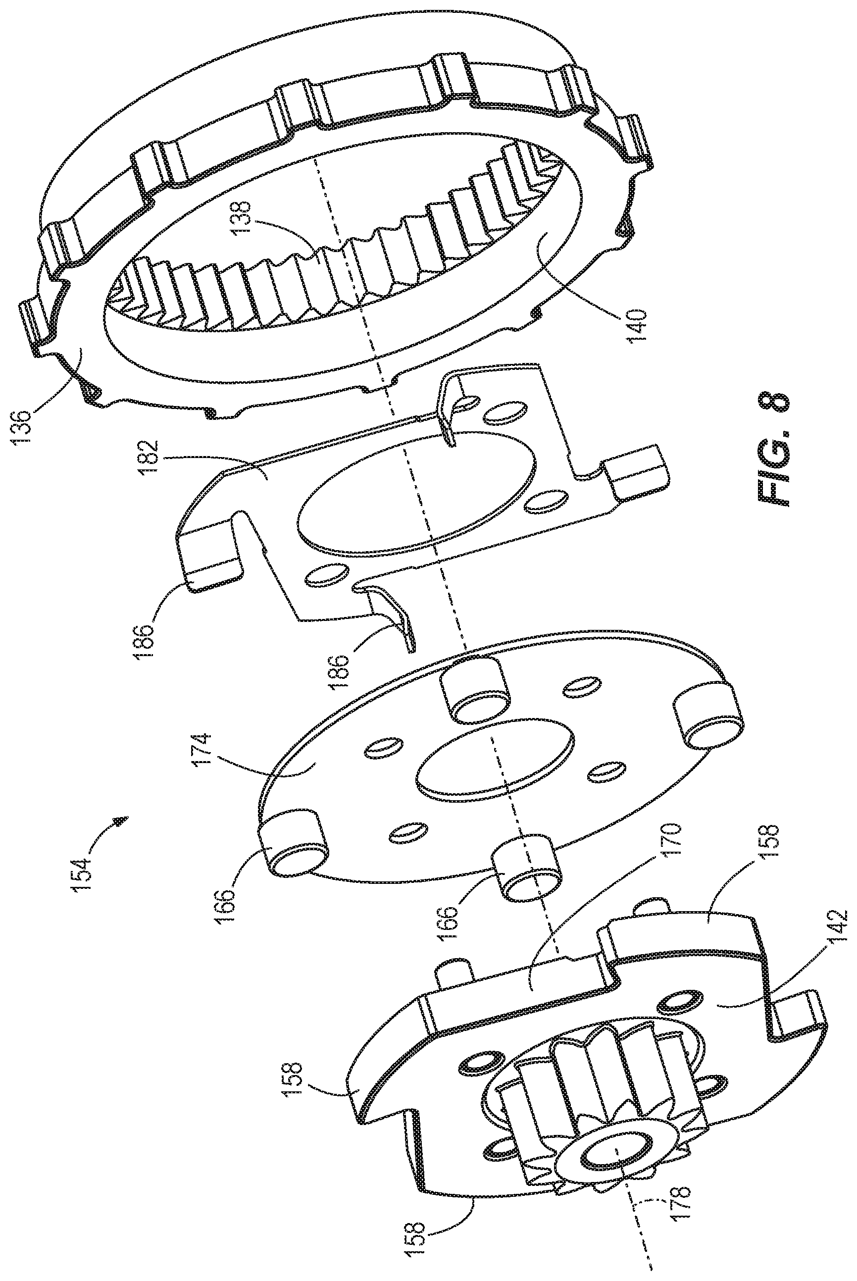 Patent US12564925 Figure 8 – Gas spring-powered fastener driver