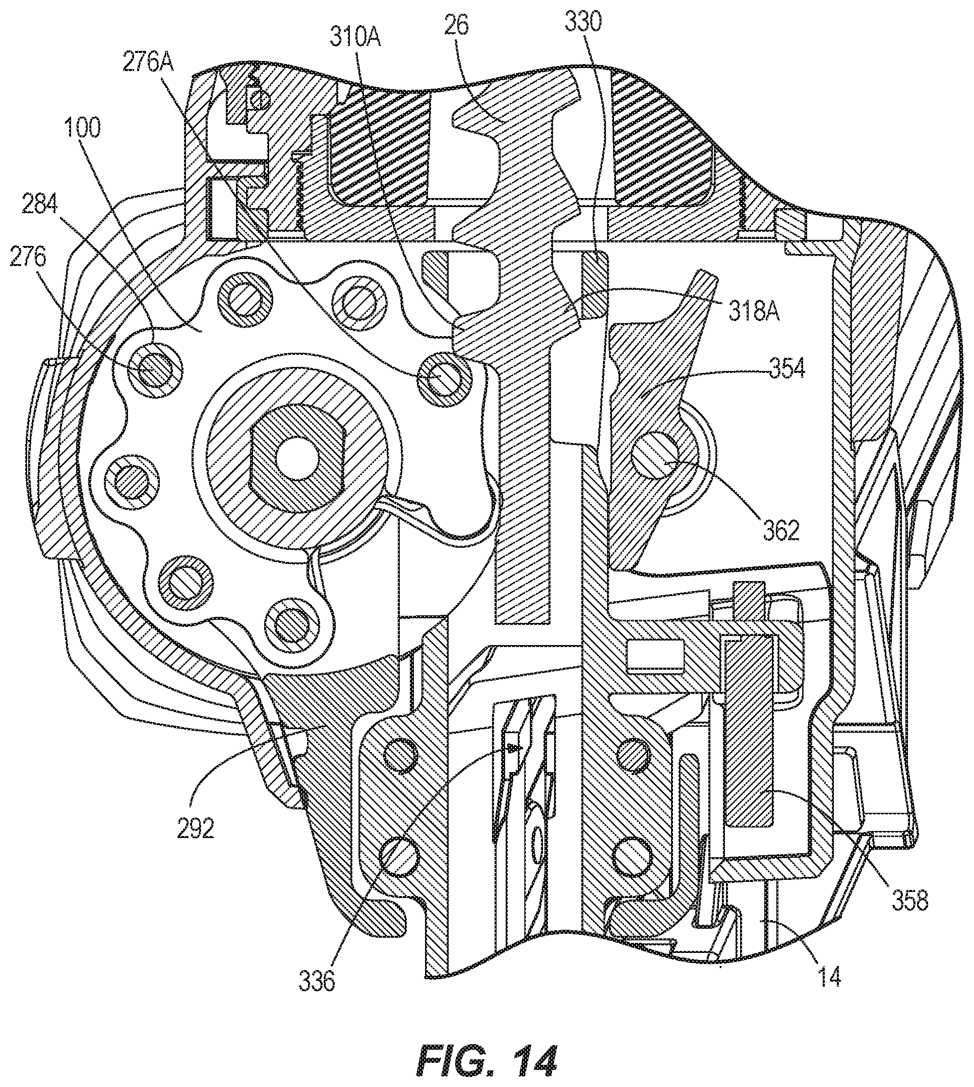 Patent US12564925 Figure 14 – Gas spring-powered fastener driver