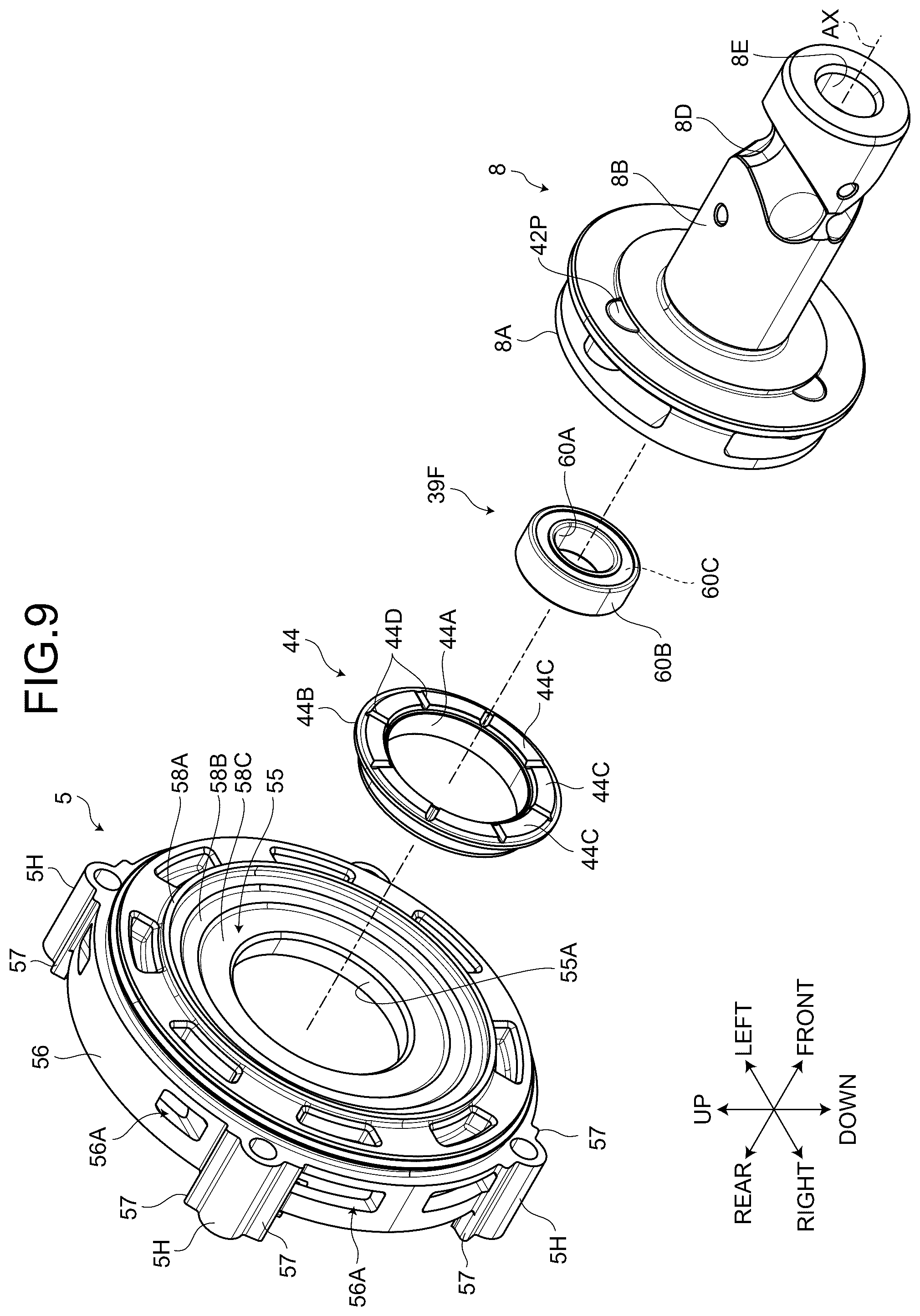 Patent US12564931 Figure 9 – Power tool