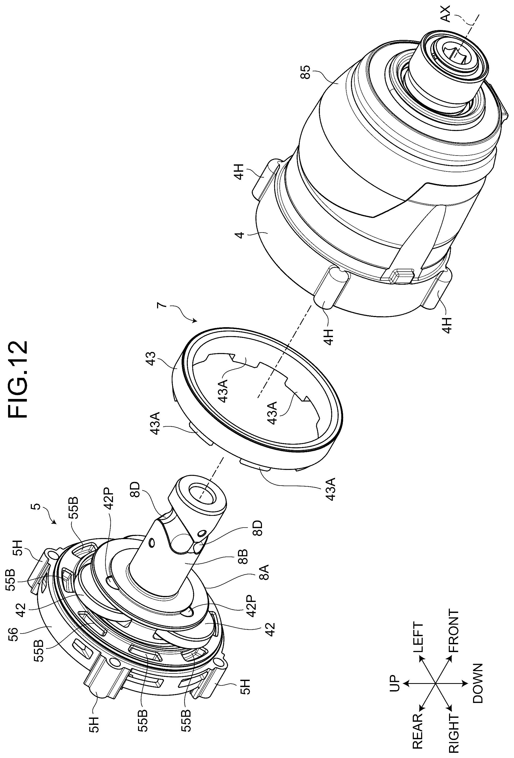 Patent US12564931 Figure 12 – Power tool